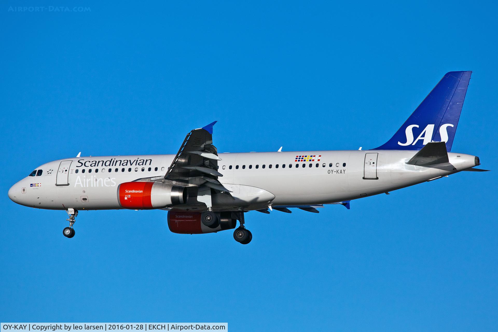 OY-KAY, 2006 Airbus A320-232 C/N 2856, Copenhagen 28.1.16