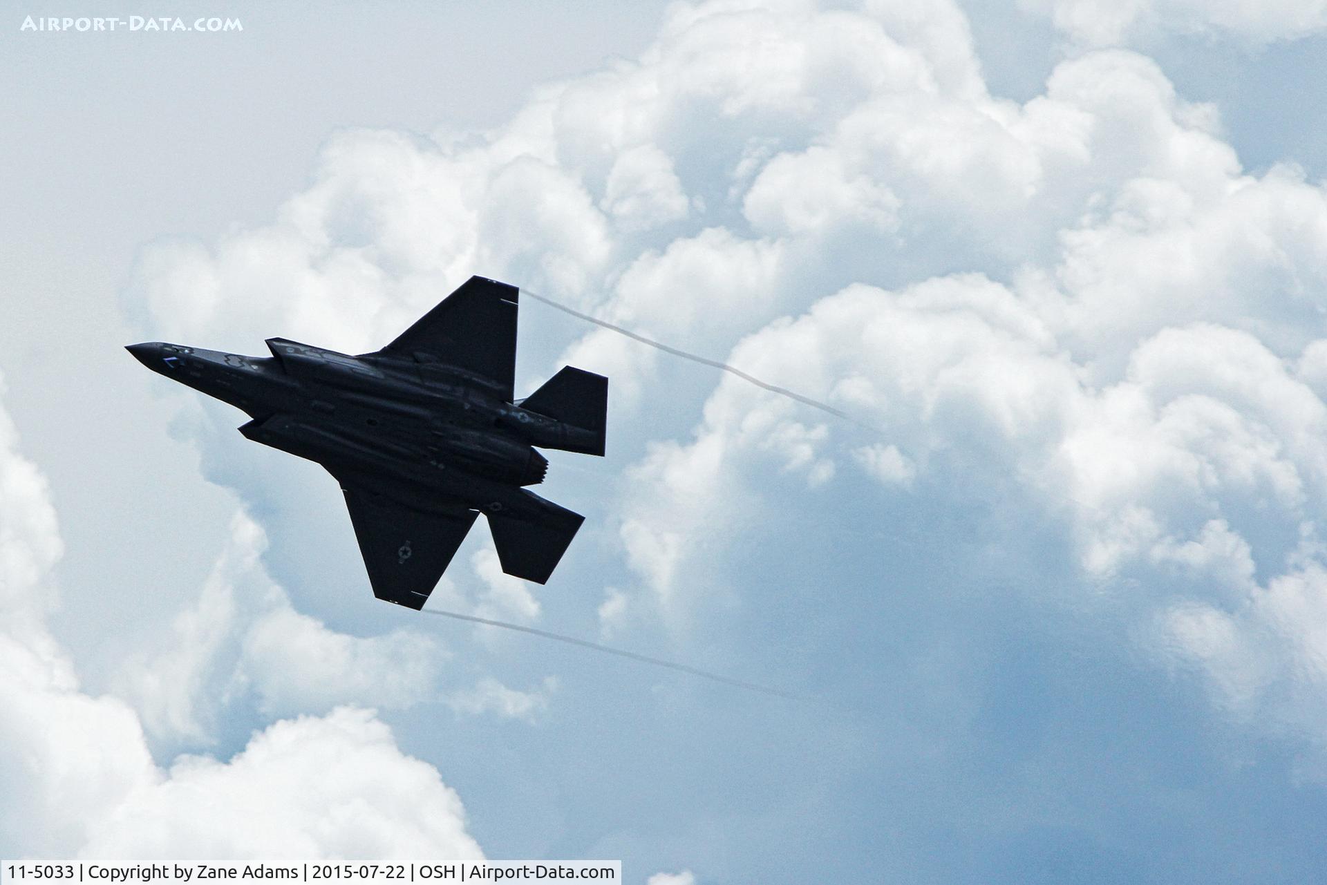 11-5033, 2014 Lockheed Martin F-35A Lightning II C/N AF-44, 2015 EAA AirVenture - Oshkosh, Wisconsin