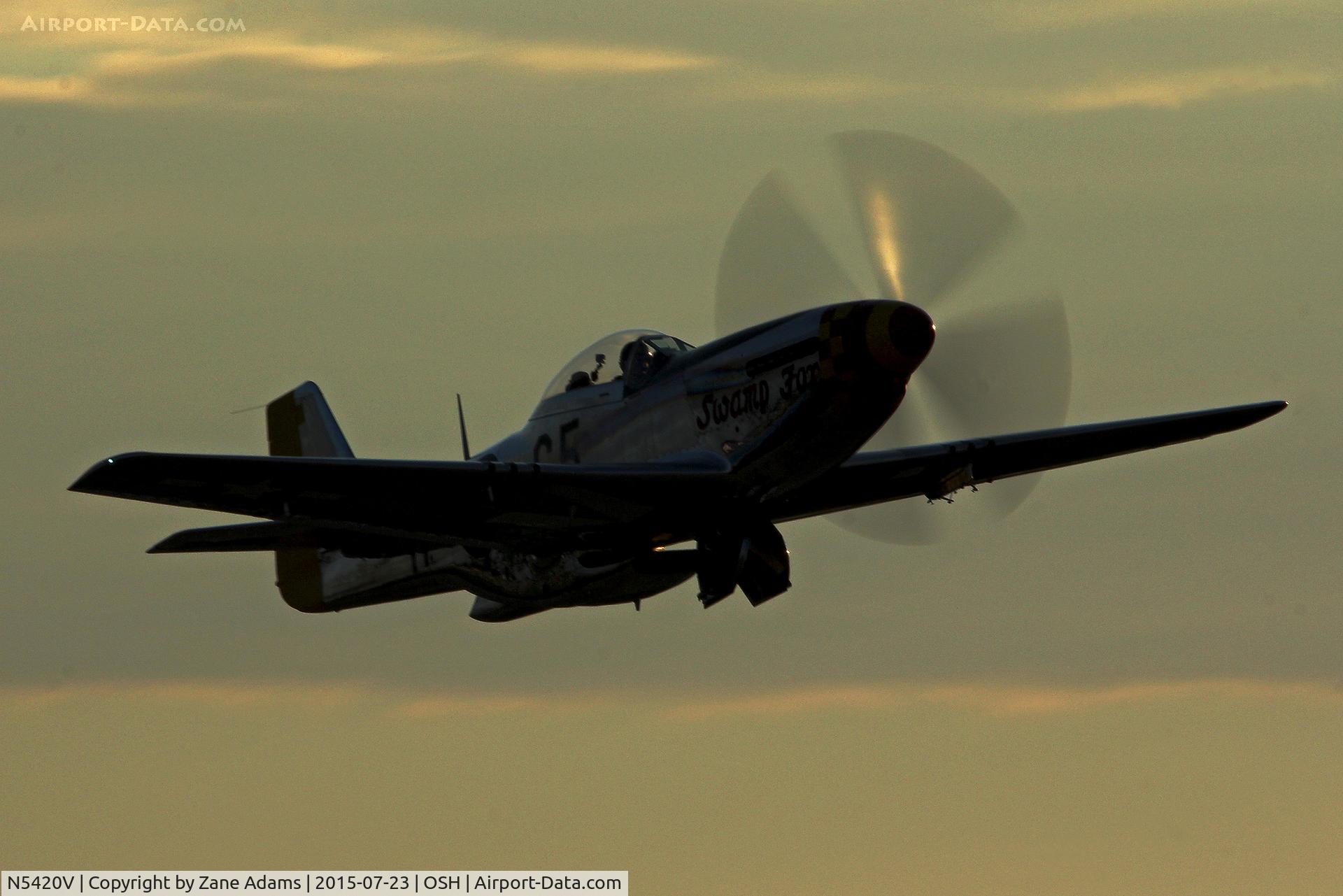 N5420V, 1944 North American/aero Classics P-51D C/N 44-74202, 2015 EAA AirVenture - Oshkosh, Wisconsin