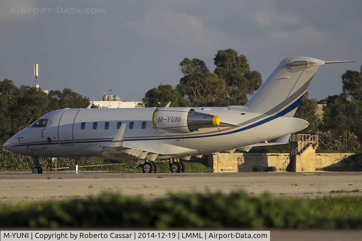 M-YUNI, 2008 Bombardier Challenger 605 (CL-600-2B16) C/N 5751, Park 2