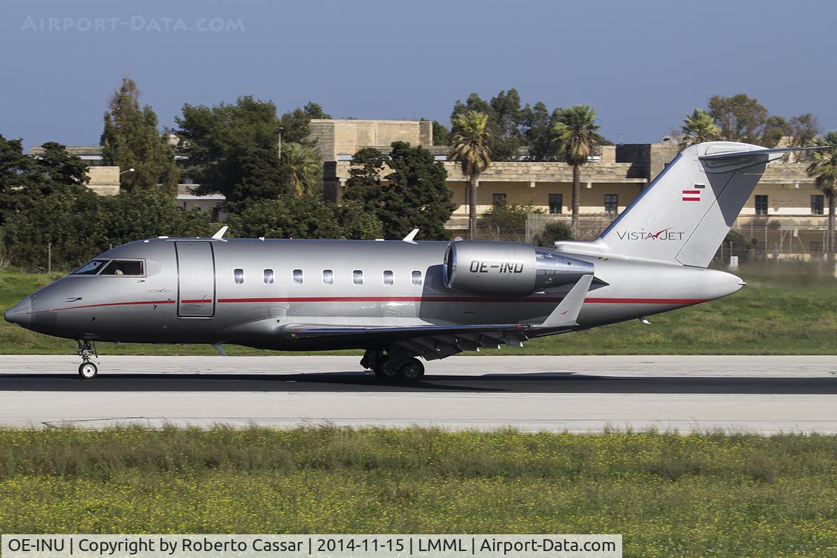 OE-INU, 2008 Canadair Challenger 605 (CL-600-2B16) C/N 5749, Runway 31