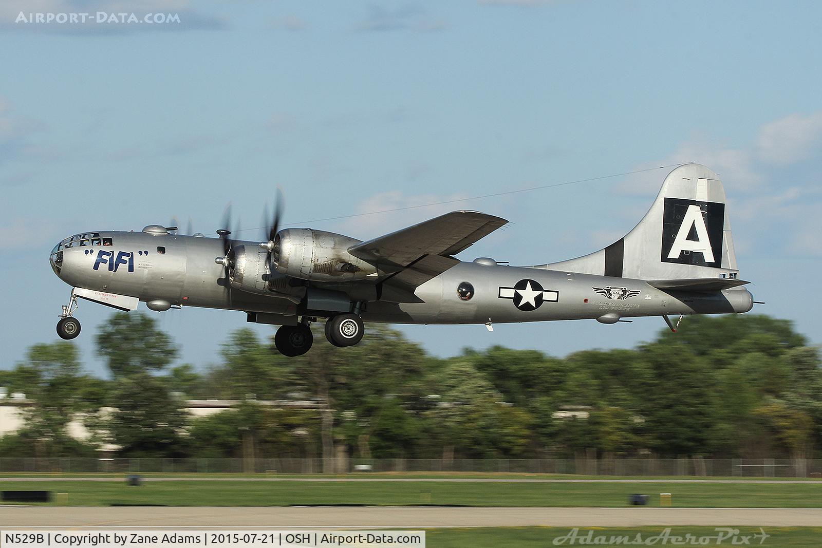 N529B, 1944 Boeing B-29A-60-BN Superfortress C/N 11547, 2015 EAA AirVenture - Oshkosh, Wisconsin