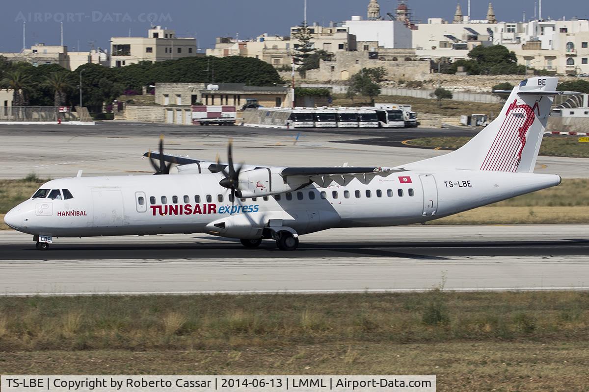 TS-LBE, 2008 ATR 72-212A C/N 794, Runway 31