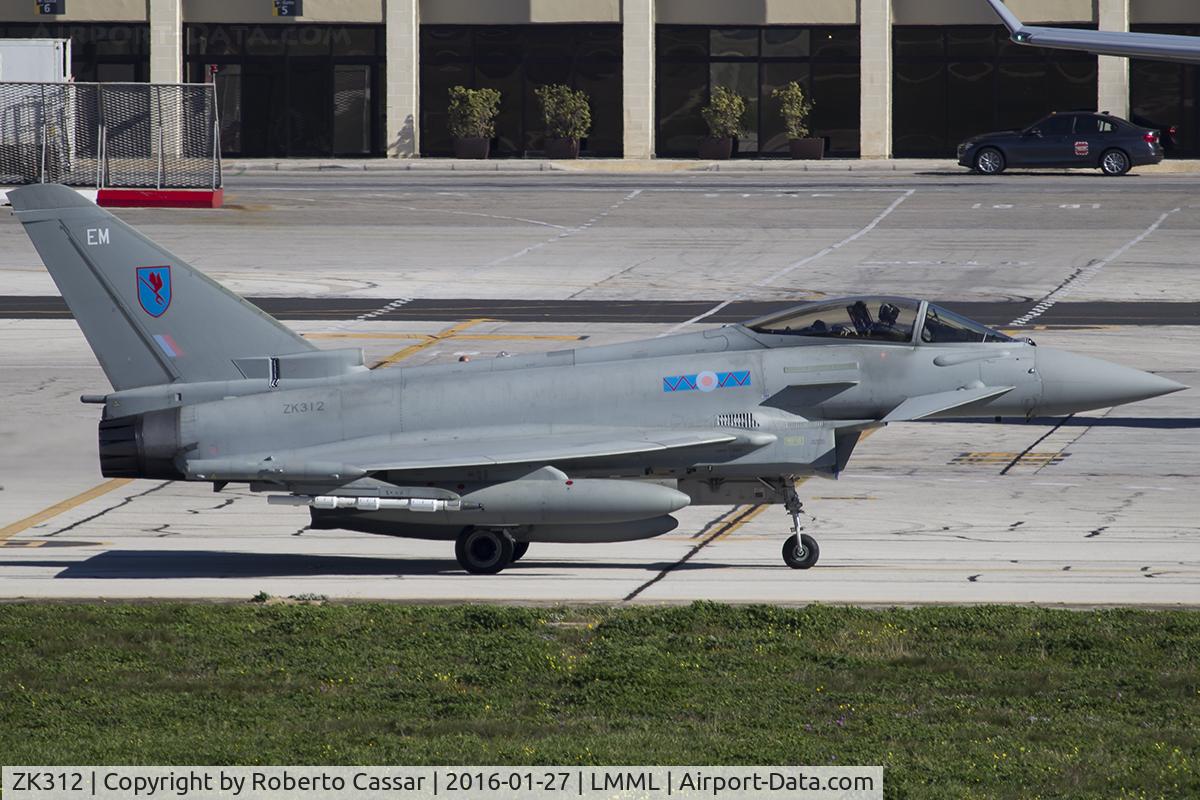 ZK312, 2010 Eurofighter EF-2000 Typhoon FGR4 C/N BS067/274, Park 9