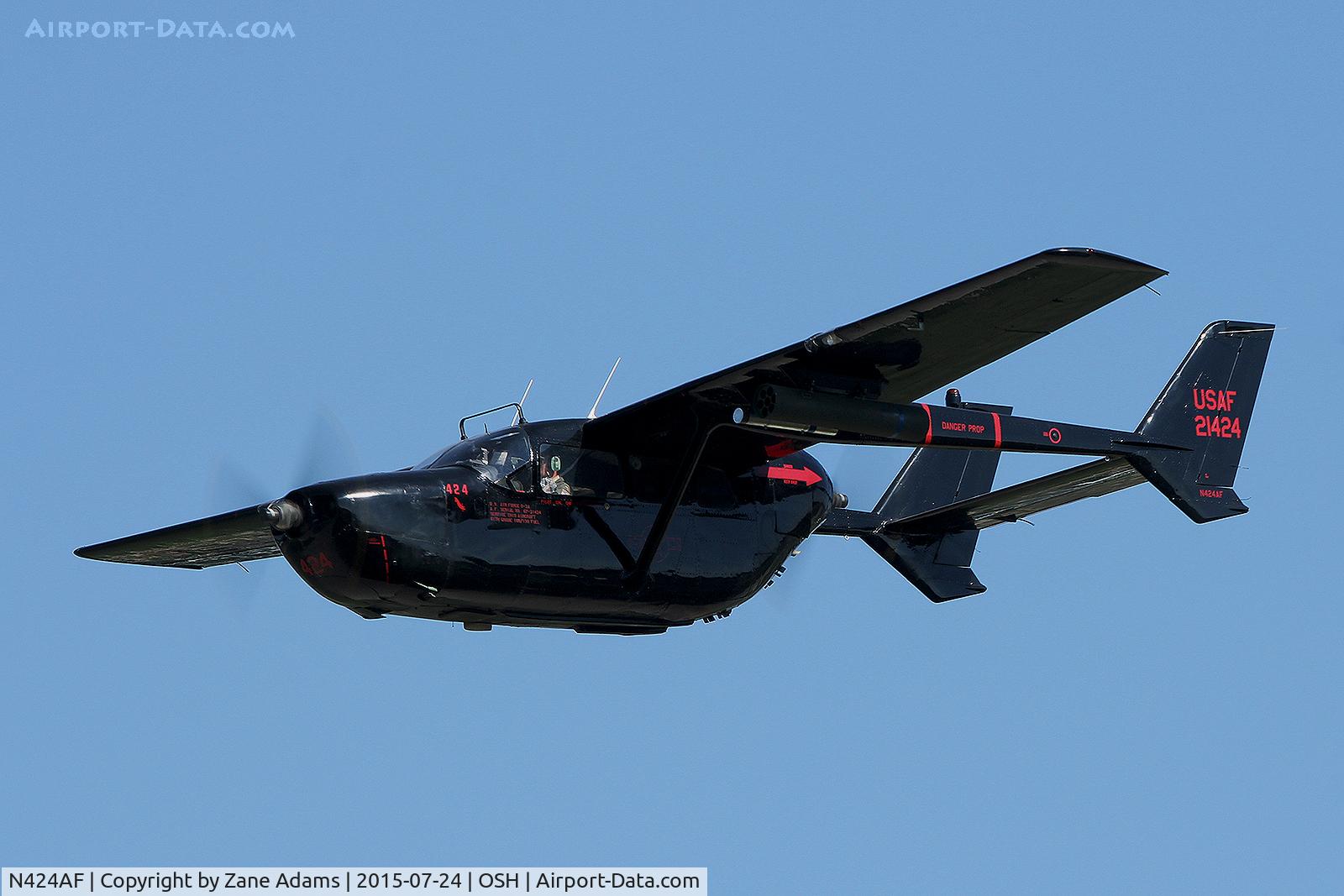 N424AF, 1967 Cessna O-2A Super Skymaster C/N 337M-0130, 2015 EAA AirVenture - Oshkosh, Wisconsin