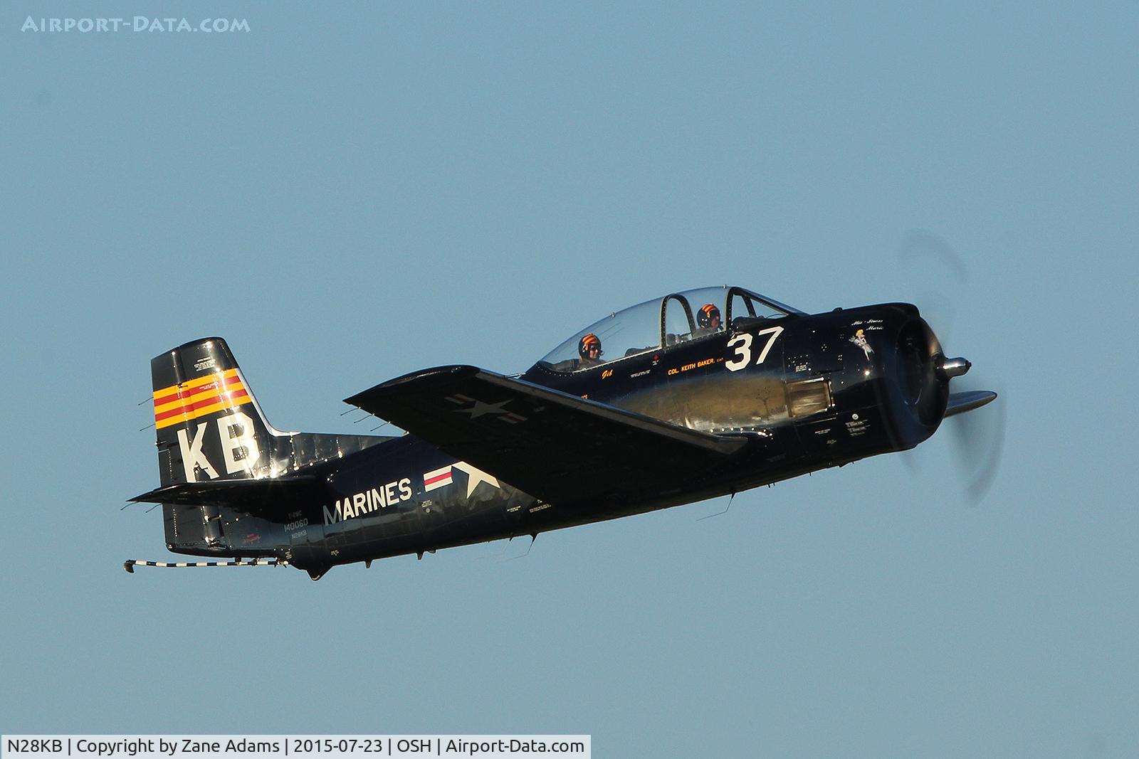 N28KB, 1955 North American T-28C Trojan C/N C-008 (226-8), 2015 EAA AirVenture - Oshkosh, Wisconsin