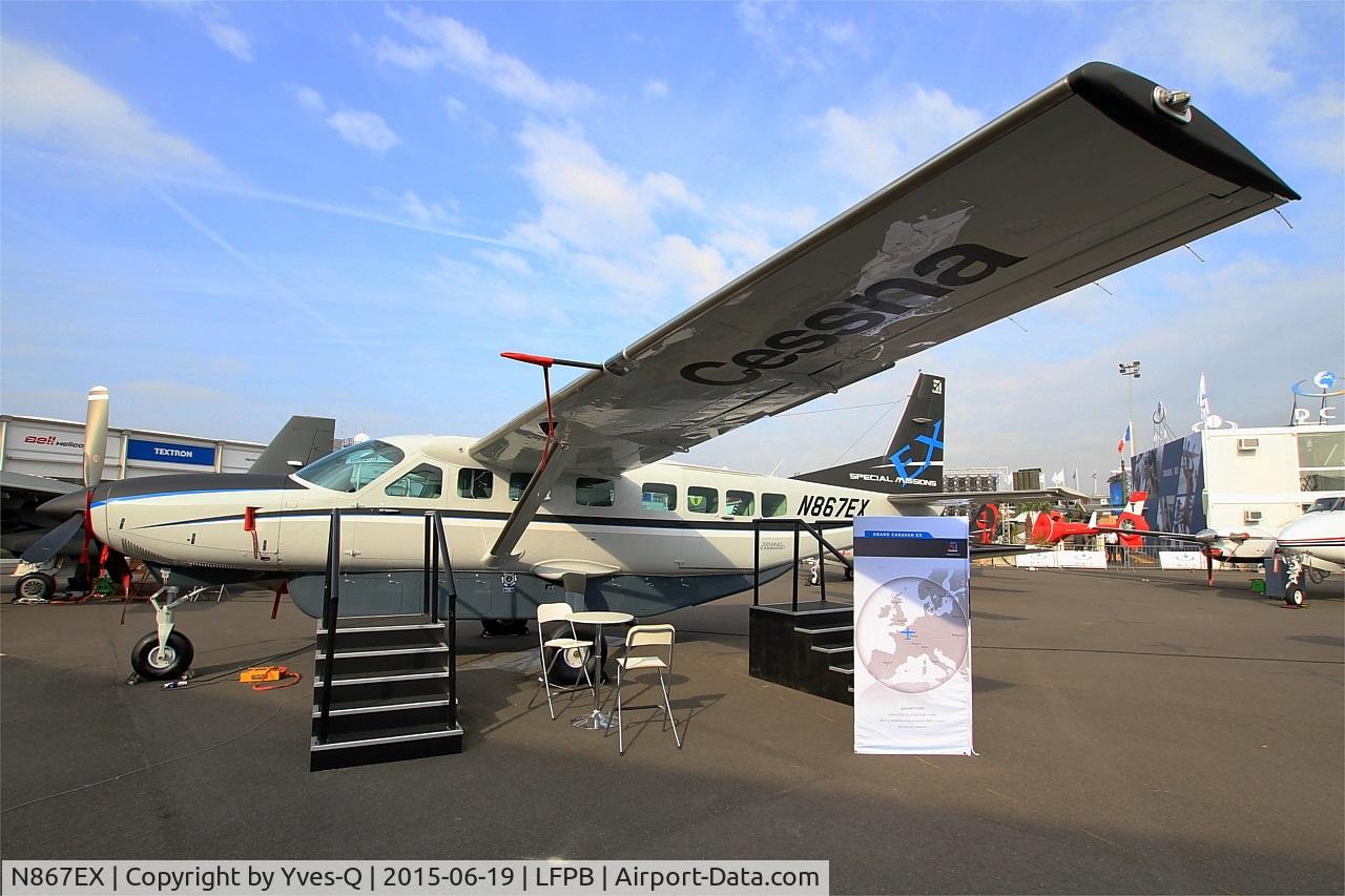 N867EX, 2014 Cessna 208B Grand Caravan EX C/N 208B5162, Cessna 208B Grand Caravan EX, Static display, Paris-Le Bourget (LFPB-LBG) Air show 2015