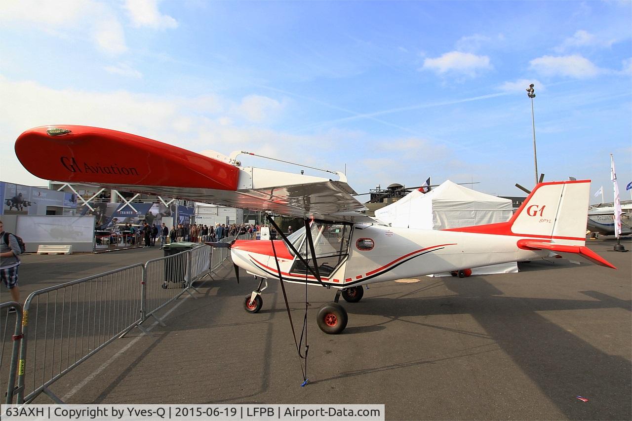 63AXH, 2015 G1 Aviation G1 Spyl C/N 63, G1 AVIATION G1 Spyl, Static display, Paris-Le Bourget airport (LFPB-LBG) Air show 2015
