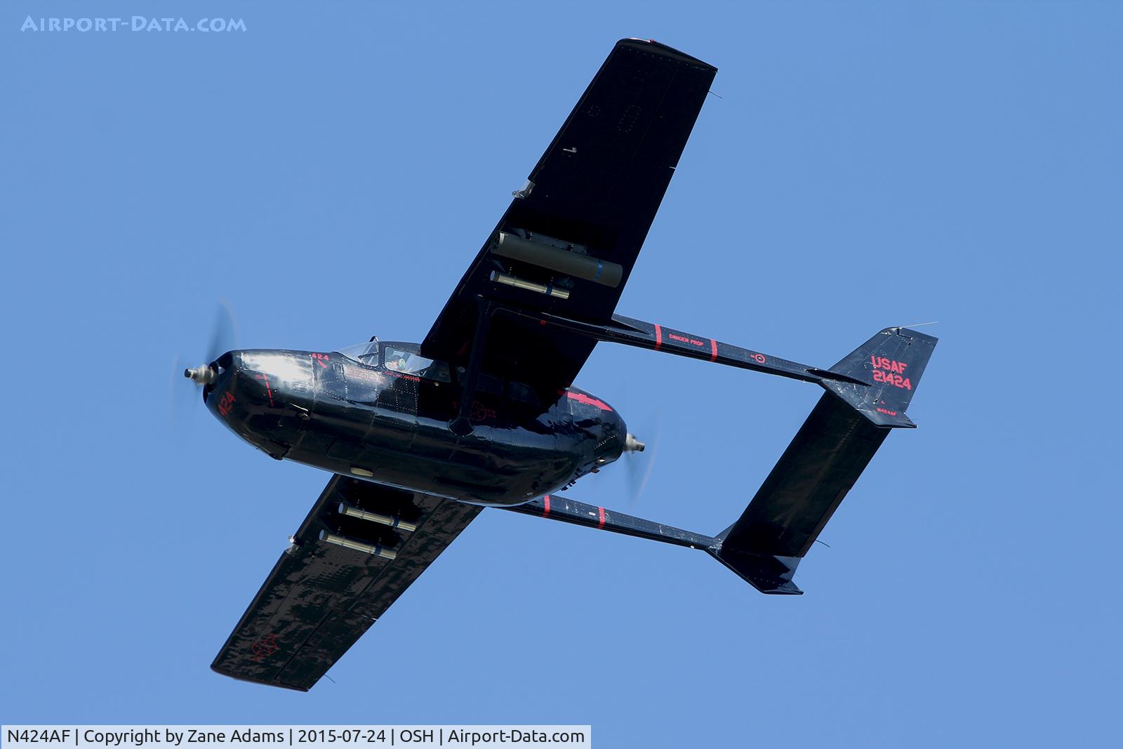 N424AF, 1967 Cessna O-2A Super Skymaster C/N 337M-0130, 2015 EAA AirVenture - Oshkosh, Wisconsin