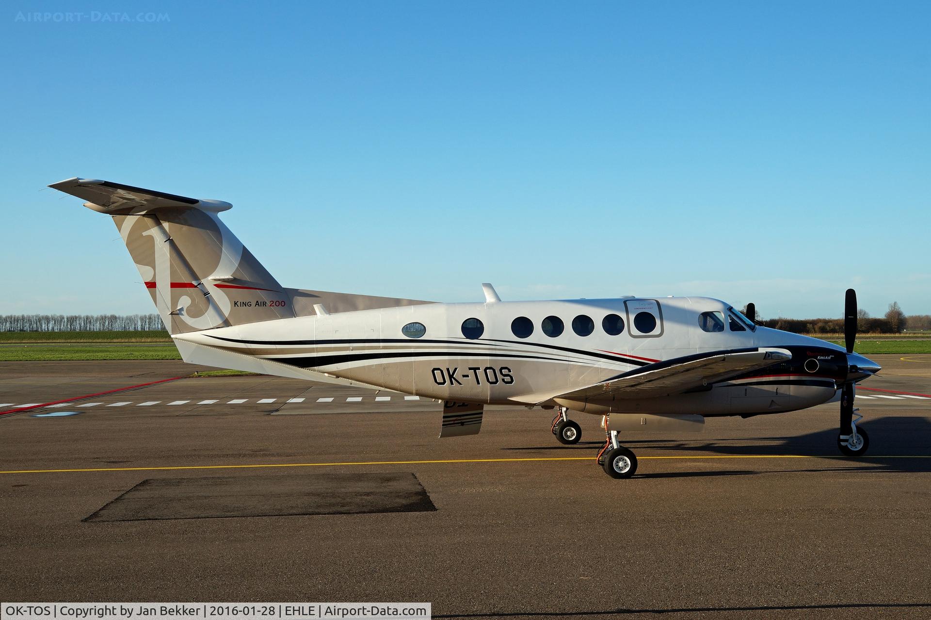 OK-TOS, 2003 Raytheon B200 King Air C/N BB-1825, Lelystad Airport