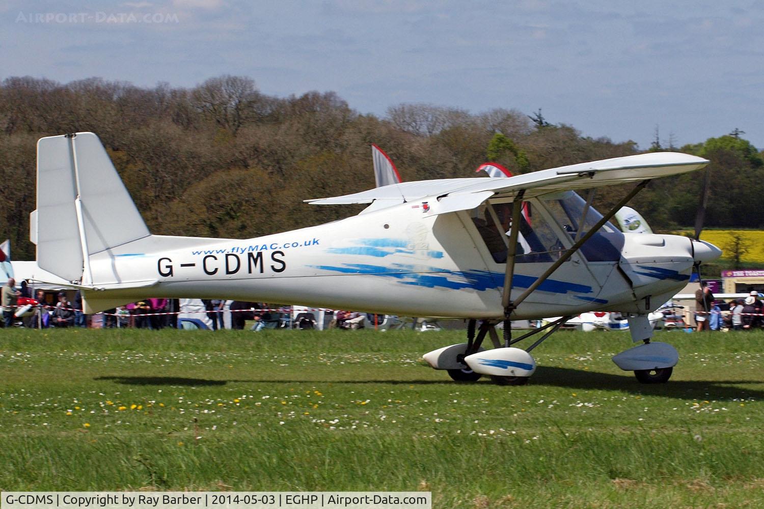 G-CDMS, 2005 Comco Ikarus C42 FB80 C/N 0506-6689, Comco Ikarus C42 Cyclone FB80 [0506-6689] Popham~G 03/05/14
