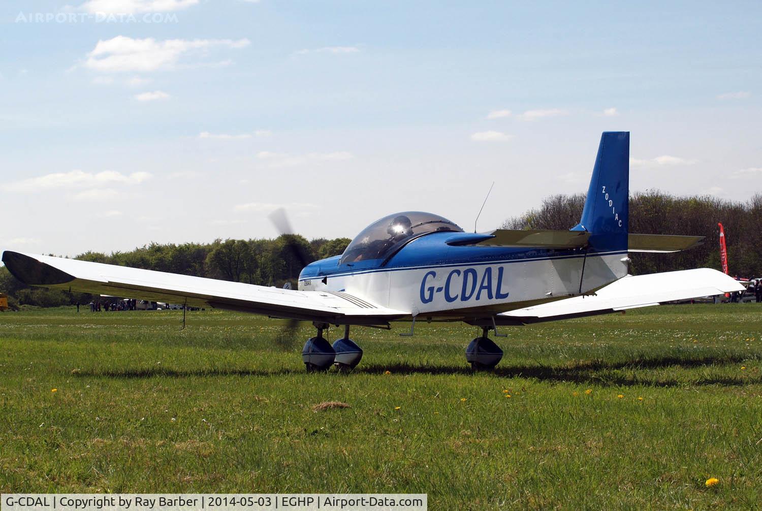 G-CDAL, 2004 Zenair CH-601UL Zodiac C/N PFA 162A-14195, Zenair CH.601UL Zodiac [PFA 162A-14195] Popham~G 03/05/2014