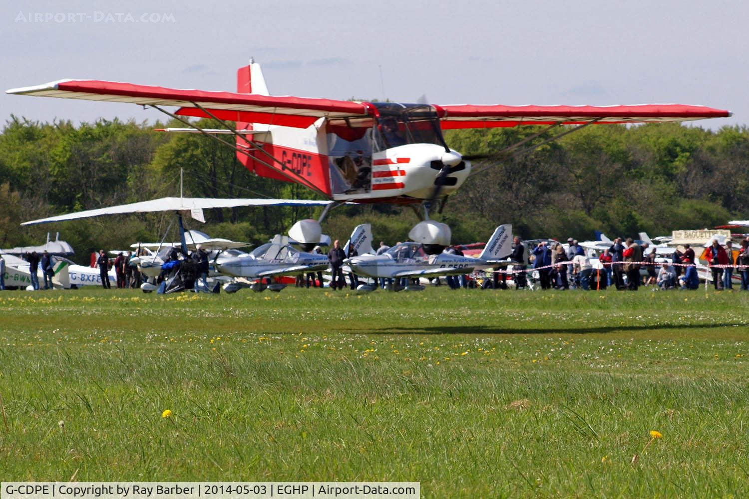 G-CDPE, 2005 Best Off Skyranger 912(2) C/N BMAA/HB/432, Best Off Skyranger 912(2) [BMAA/HB/432] Popham~G 03/05/2014