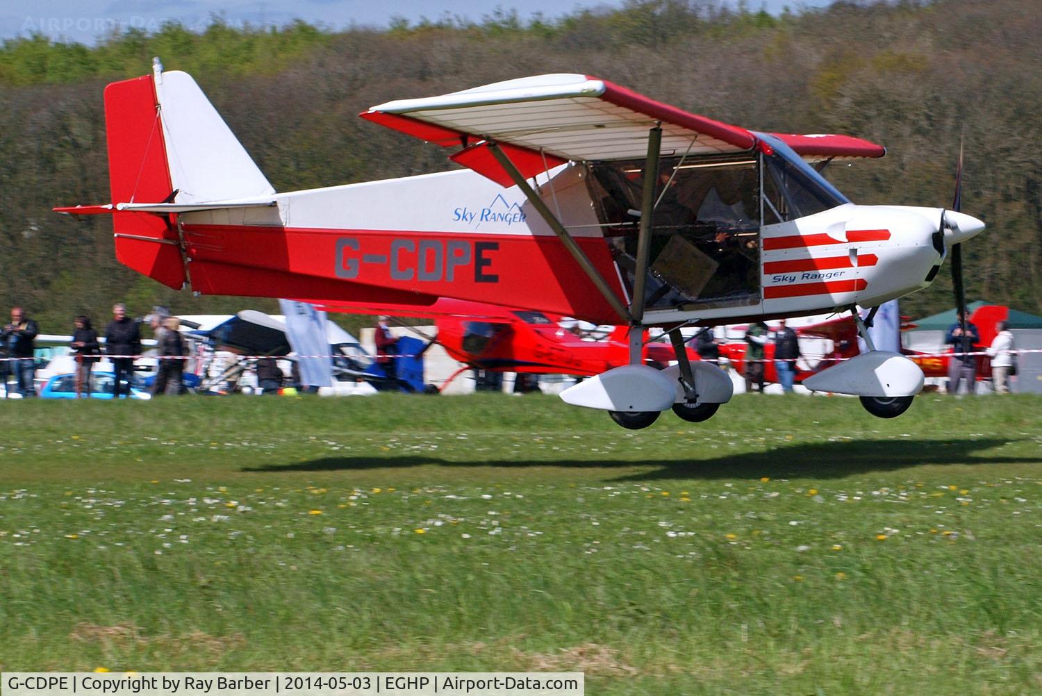 G-CDPE, 2005 Best Off Skyranger 912(2) C/N BMAA/HB/432, Best Off Skyranger 912(2) [BMAA/HB/432] Popham~G 03/05/2014