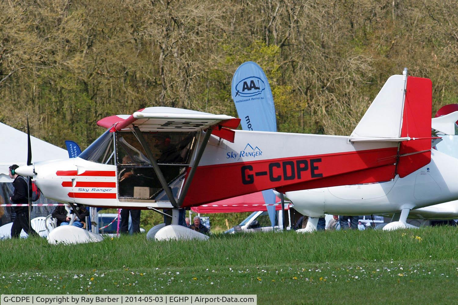 G-CDPE, 2005 Best Off Skyranger 912(2) C/N BMAA/HB/432, Best Off Skyranger 912(2) [BMAA/HB/432] Popham~G 03/05/2014