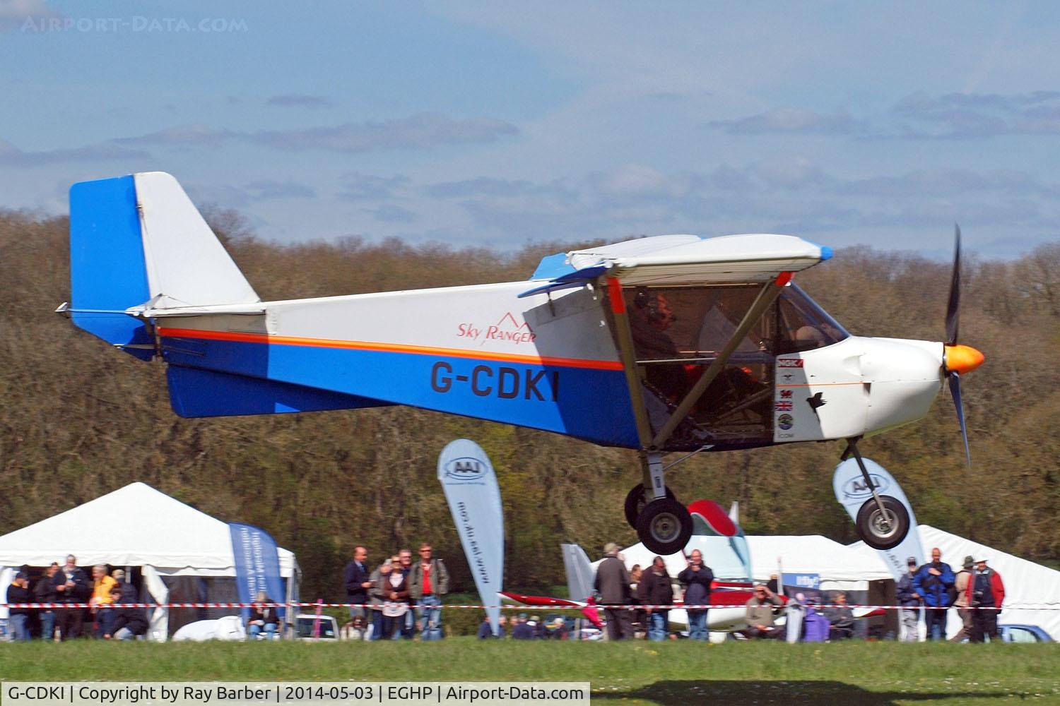 G-CDKI, 2005 Skyranger 912S(1) C/N BMAA/HB/434, Best Off Skyranger 912(1) [BMAA/HB/434] Popham~G 03/05/2014