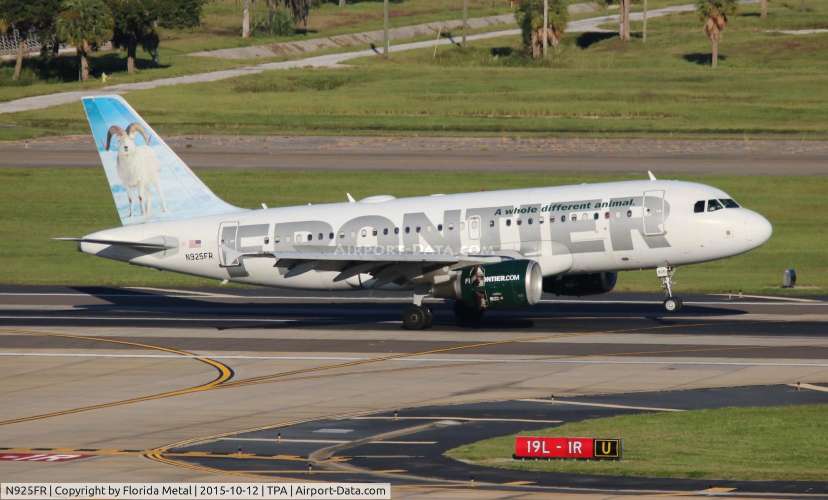 N925FR, 2004 Airbus A319-111 C/N 2103, Dale the Dall Ram