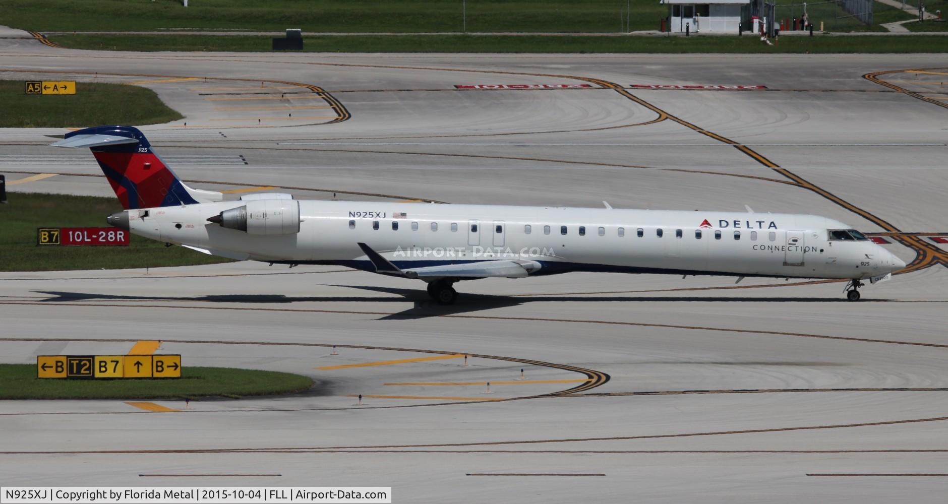 N925XJ, 2008 Canadair CRJ-900ER (CL-600-2D24) C/N 15183, Delta Connection