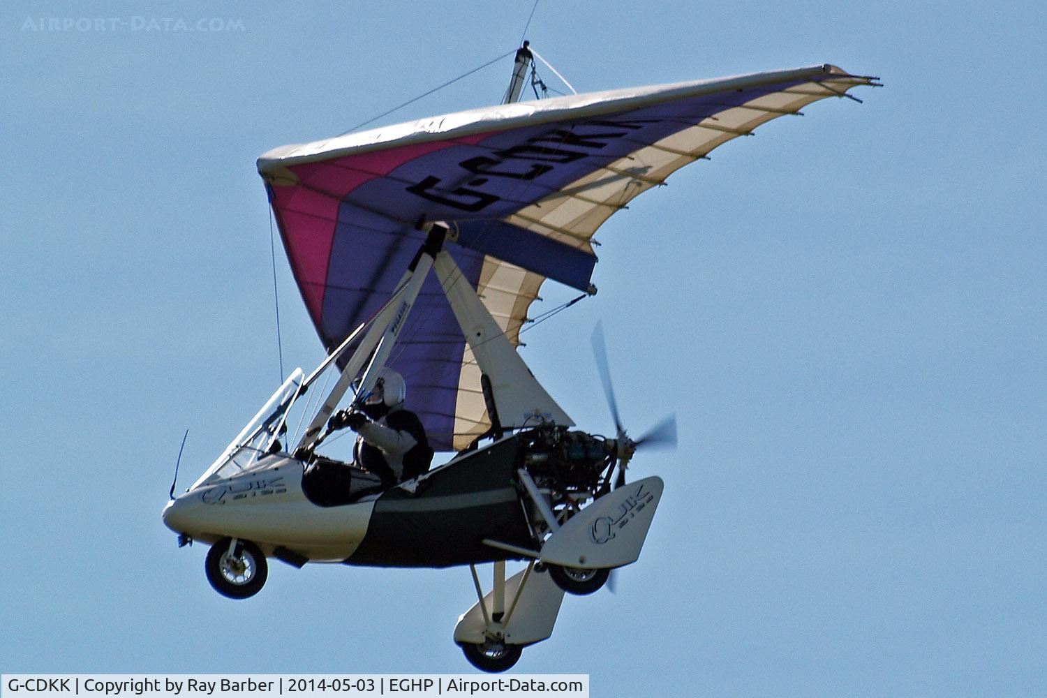 G-CDKK, 2005 Mainair Pegasus Quik C/N 8097, P & M Aviation Pegasus Quik 912S [8097] Popham~G 03/05/14