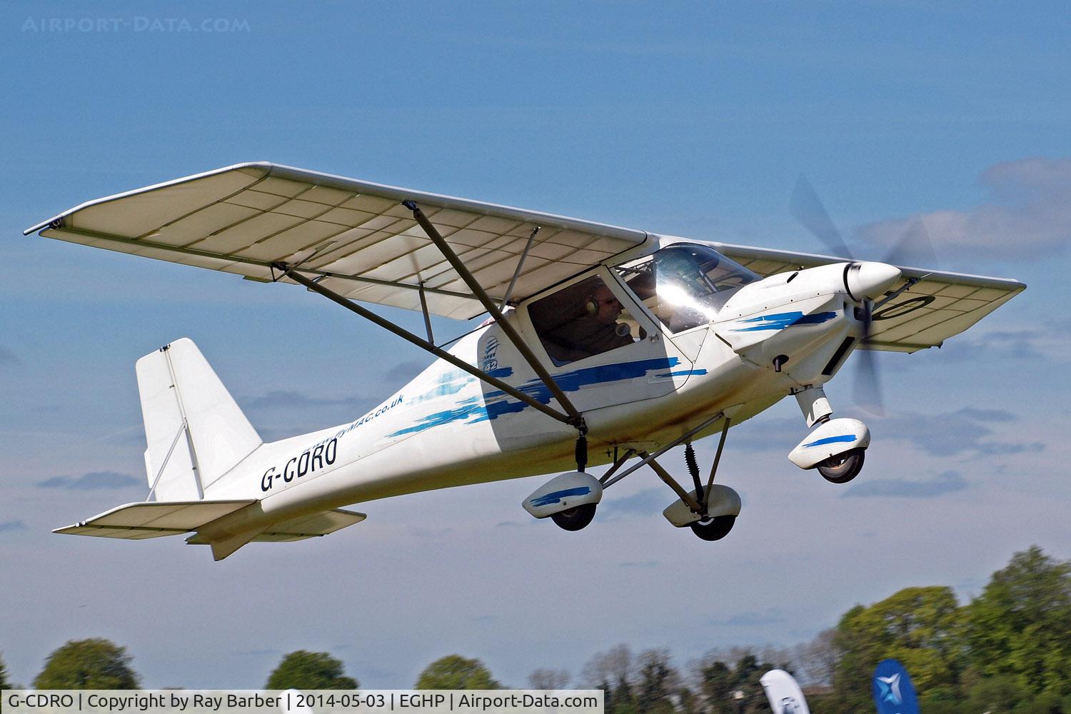 G-CDRO, 2005 Comco Ikarus C42 FB80 C/N 0507-6750, Comco Ikarus C-42 Cyclone FB80 [0507-6750] Popham~G 03/05/2014