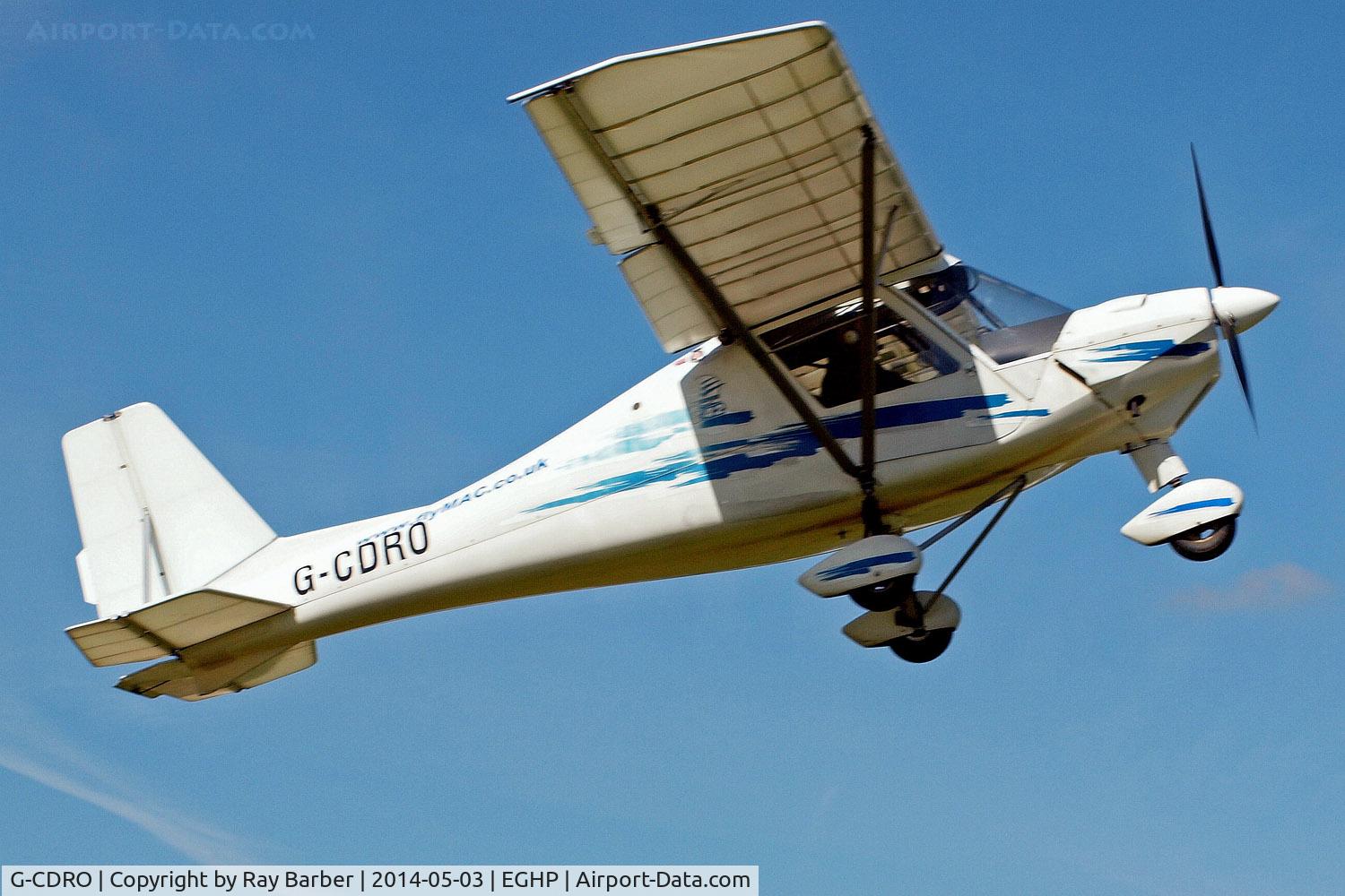 G-CDRO, 2005 Comco Ikarus C42 FB80 C/N 0507-6750, Comco Ikarus C-42 Cyclone FB80 [0507-6750] Popham~G 03/05/2014