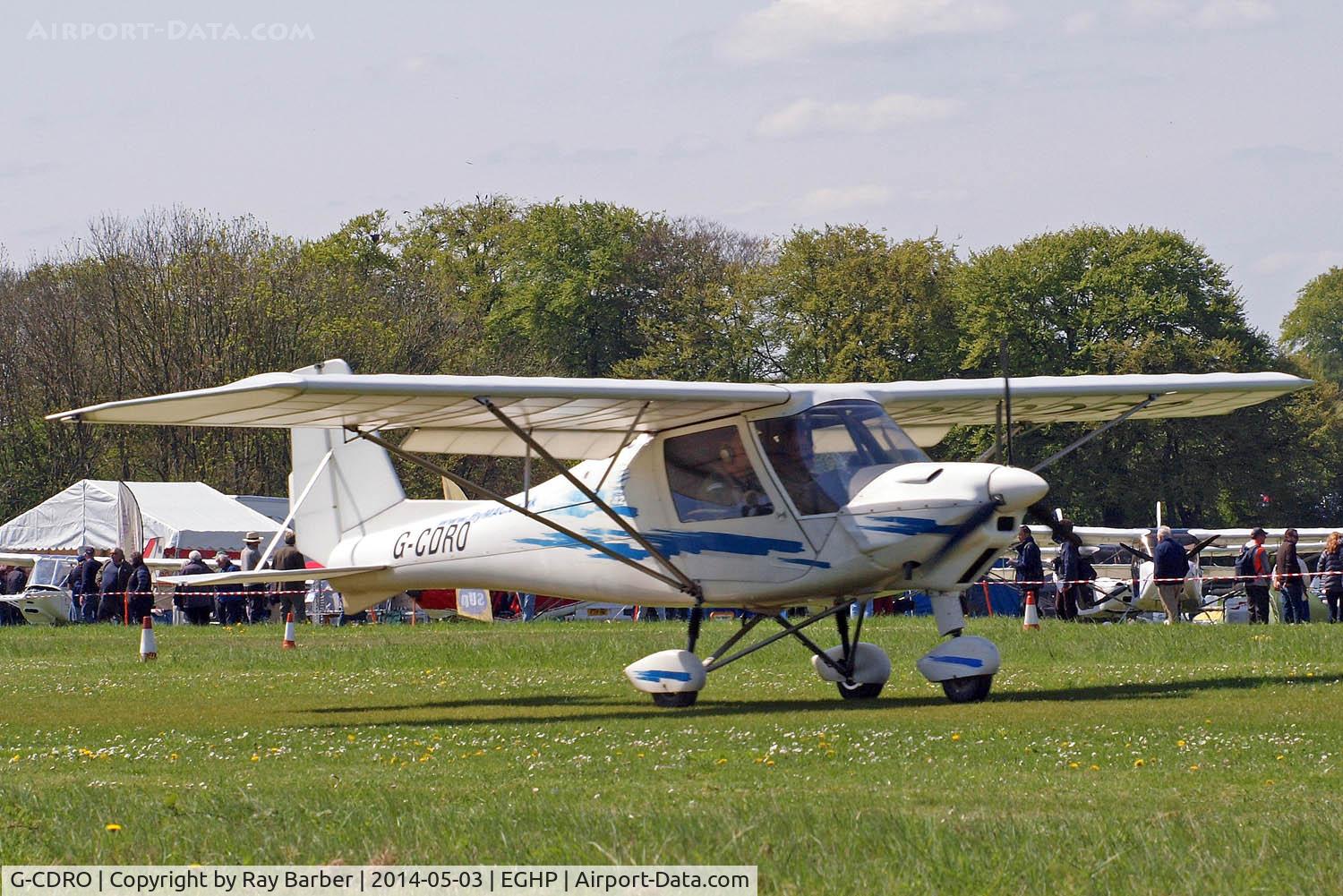 G-CDRO, 2005 Comco Ikarus C42 FB80 C/N 0507-6750, Comco Ikarus C-42 Cyclone FB80 [0507-6750] Popham~G 03/05/2014