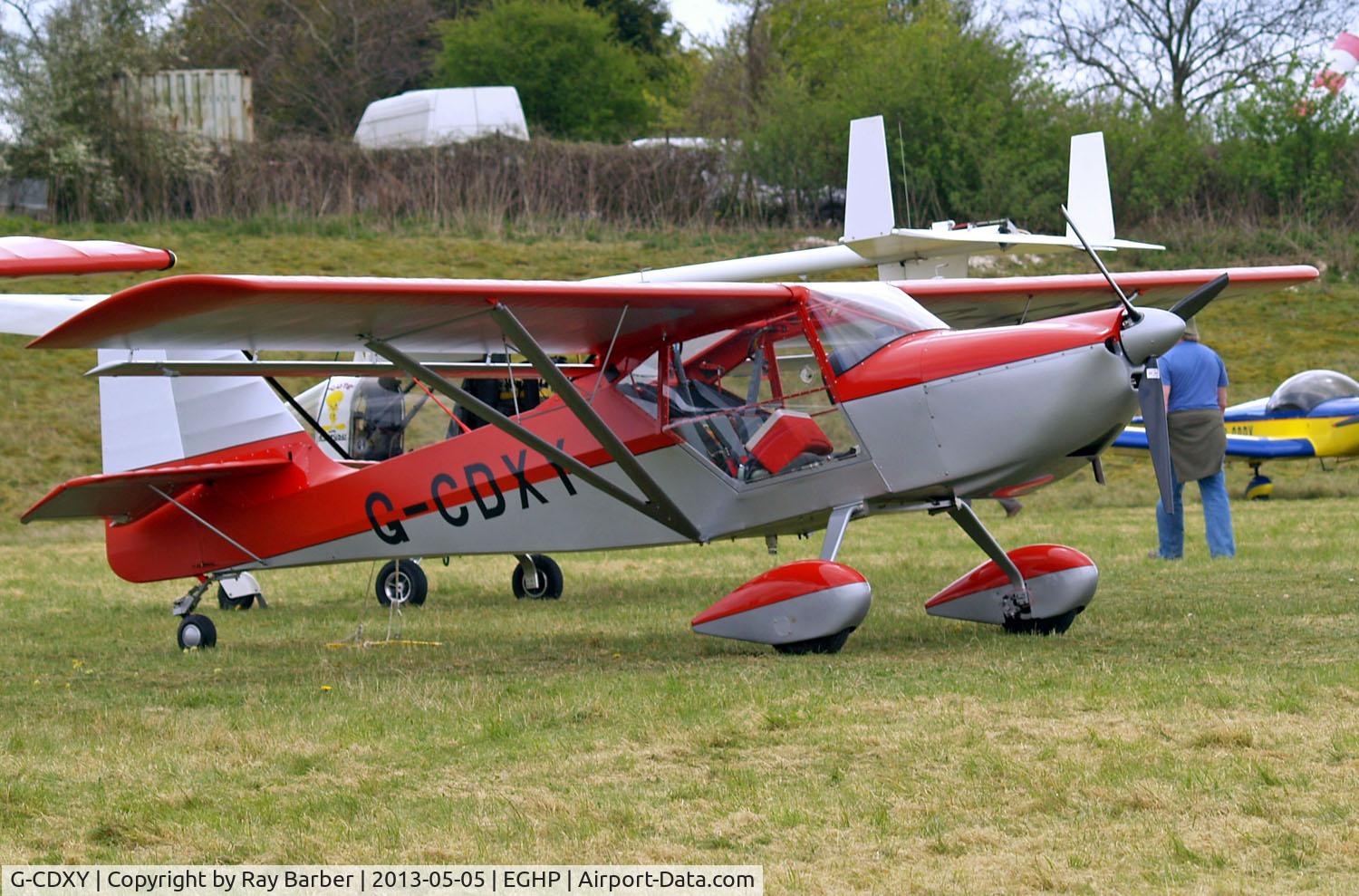 G-CDXY, 2007 Skystar Kitfox Series 7 C/N PFA 172D-14112, Denney Kitfox Skymaster Mk.7 [PFA 172D-14112] Popham~G 05/05/2013
