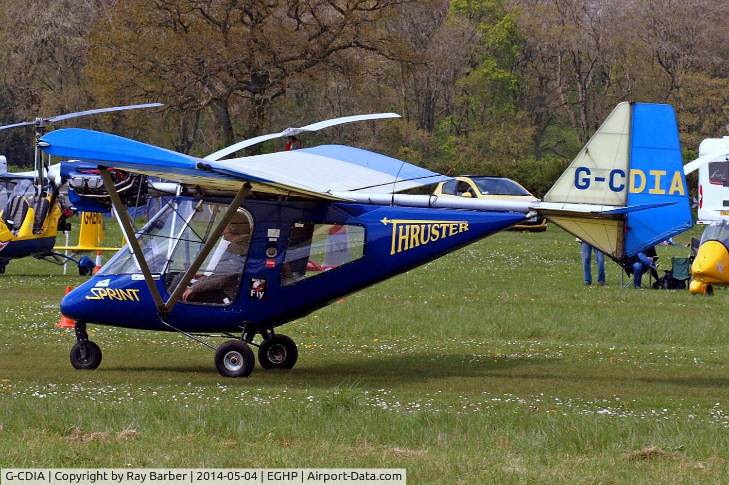 G-CDIA, 2005 Thruster T600N 450 C/N 0051-T600N-111, Thruster T.600N-450 Sprint [0051-T600N-111] Popham~G 04/05/2014