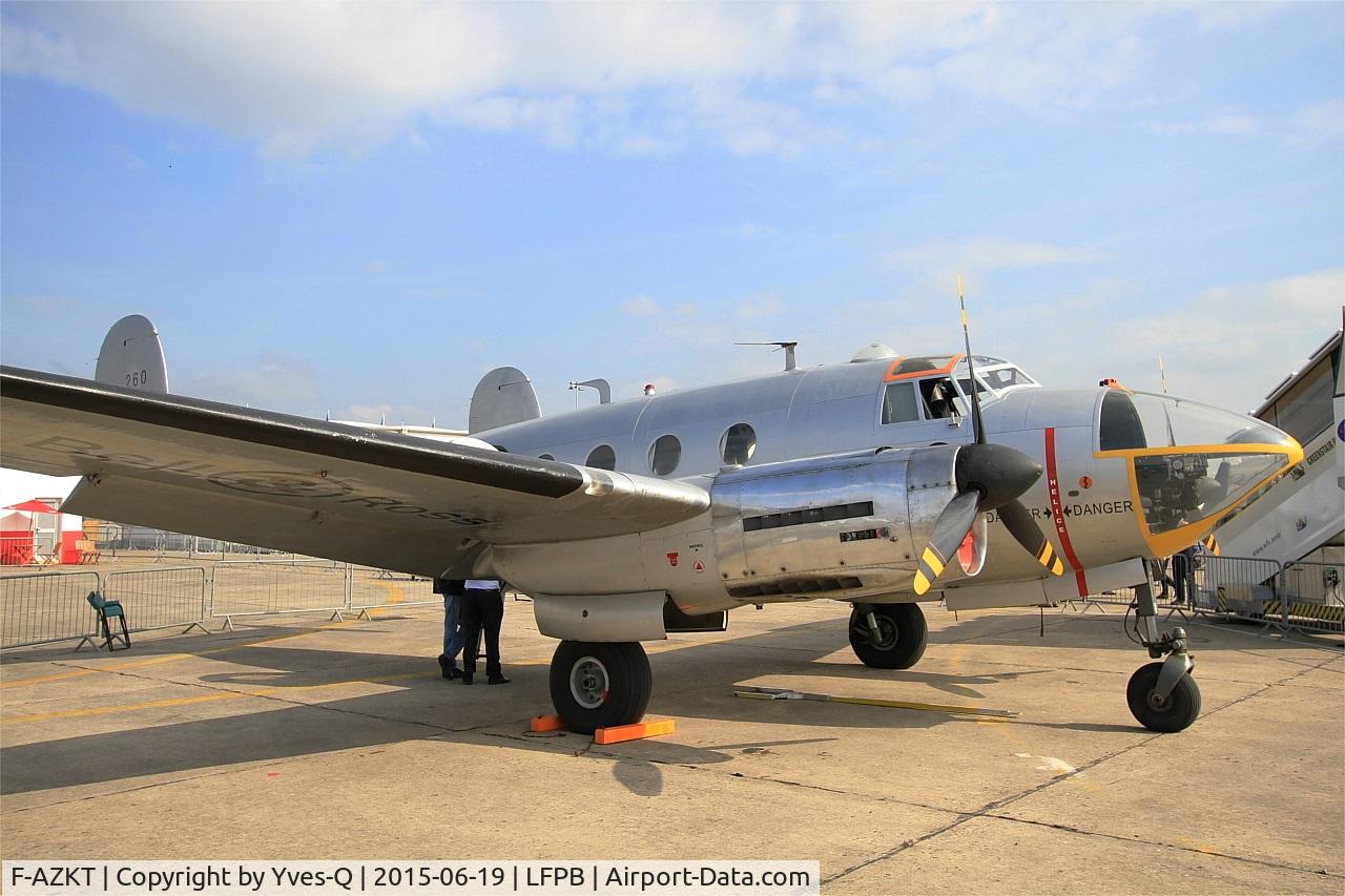 F-AZKT, 1954 Dassault MD-311 Flamant C/N 260, Dassault MD-311 Flamant, Displayed at Paris-Le Bourget (LFPB-LBG) Air show 2015