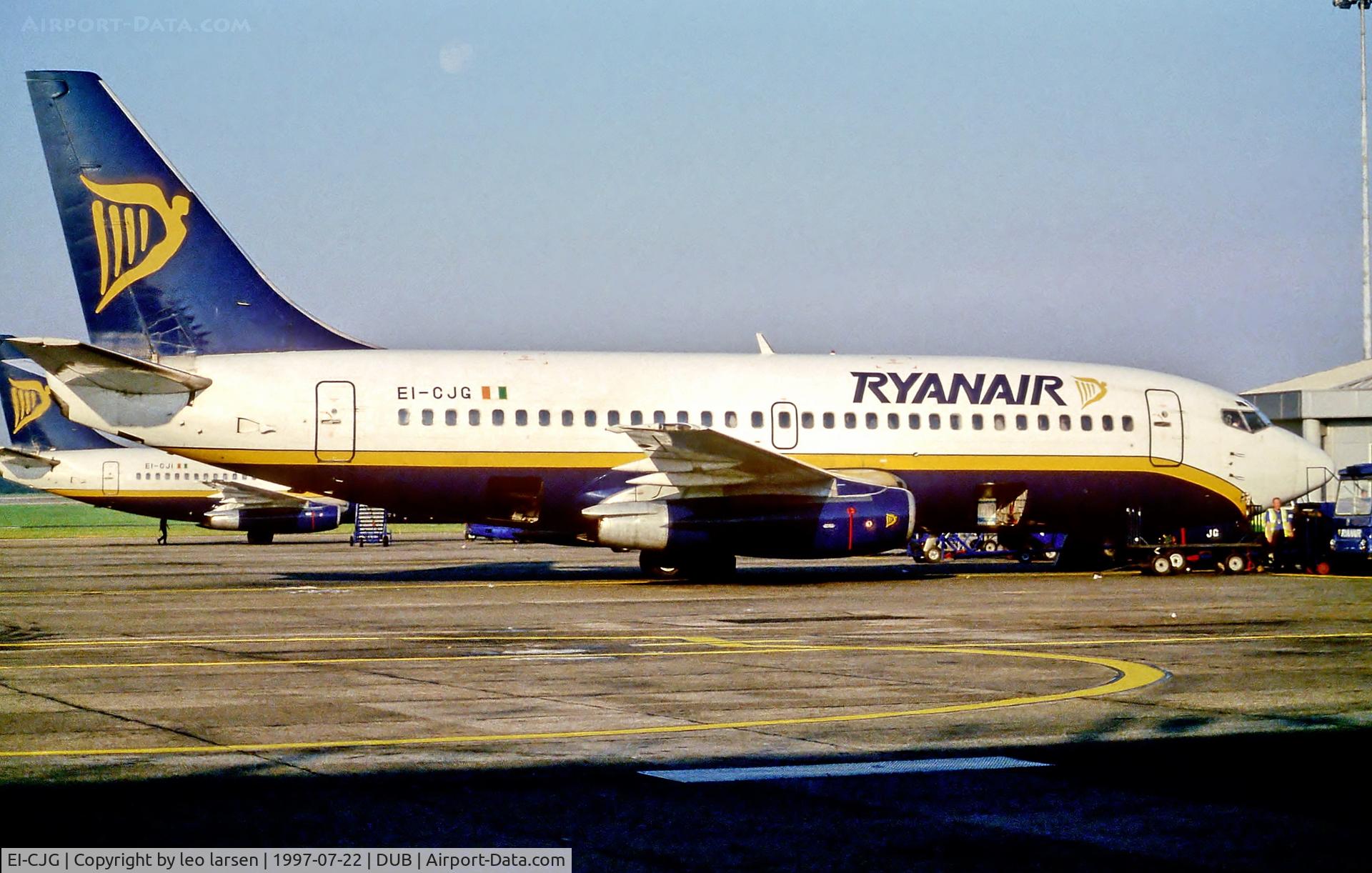 EI-CJG, 1979 Boeing 737-204 C/N 22058, Dublin 22.7.97