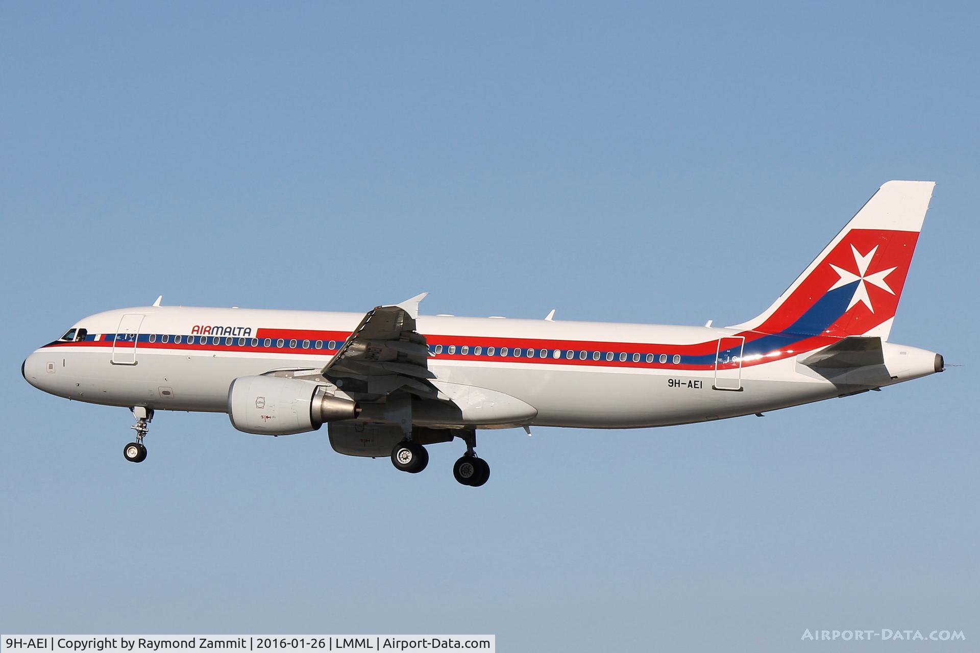 9H-AEI, 2004 Airbus A320-214 C/N 2189, A320 9H-AEI Air Malta