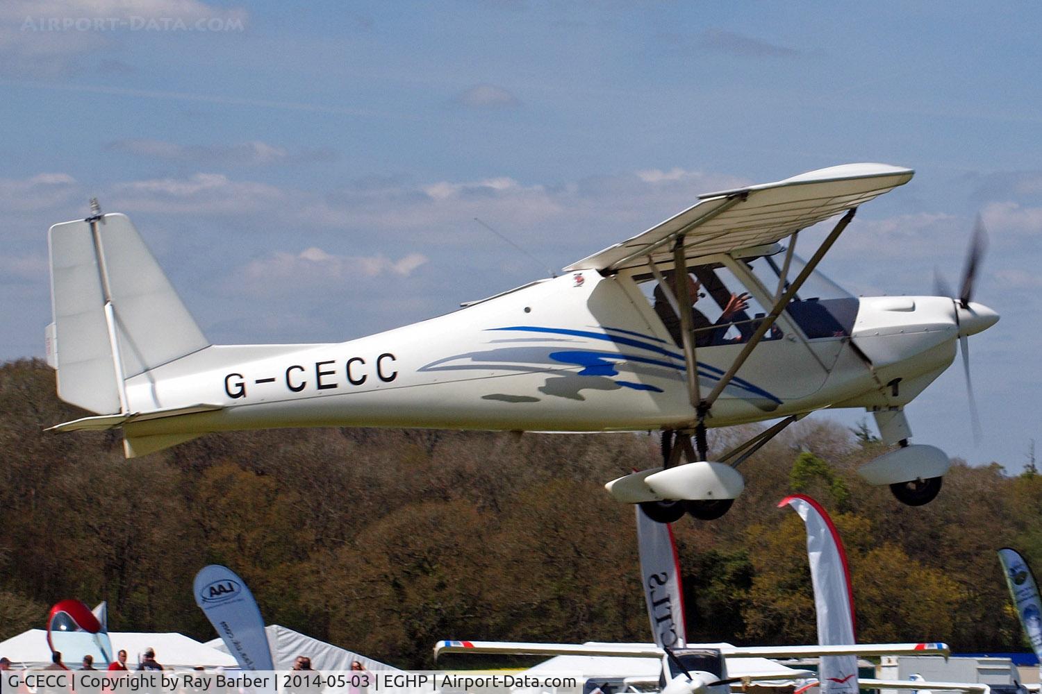 G-CECC, 2006 Comco Ikarus C42 FB80 C/N 0607-6832, Comco Ikarus C-42 Cyclone FB80 [0607-6832] Popham~G 03/05/2014