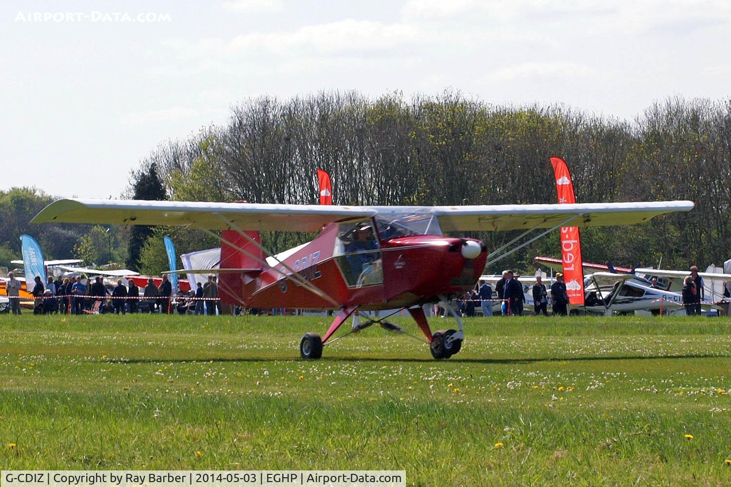 G-CDIZ, 2005 Reality Escapade 912(1) C/N BMAA/HB/393, Just Aircraft Escapade 912-1 [BMAA/HB/393] Popham~G 03/05/2014