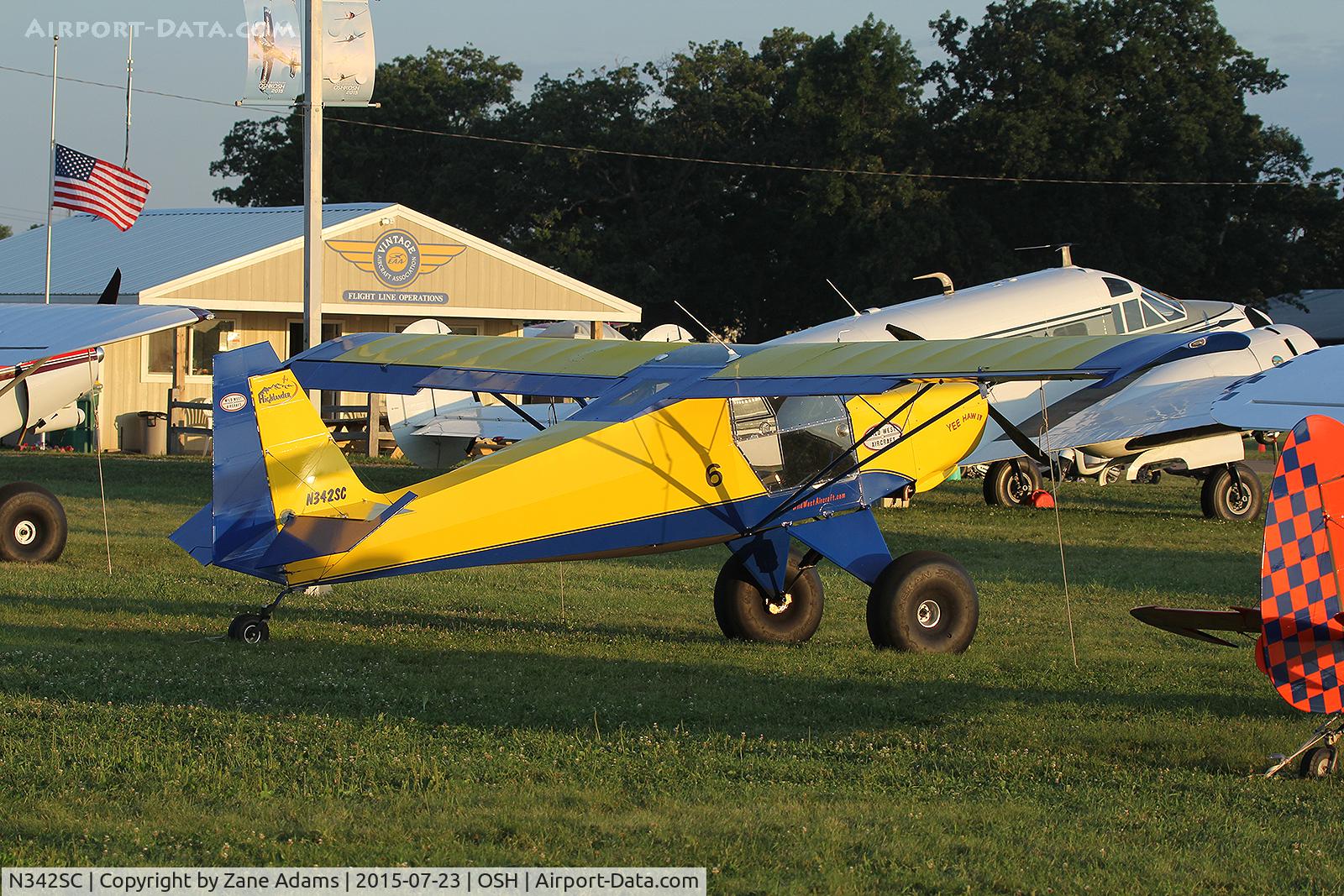 N342SC, 2014 Just Aircraft Highlander C/N J2540711, 2015 EAA AirVenture - Oshkosh, Wisconsin