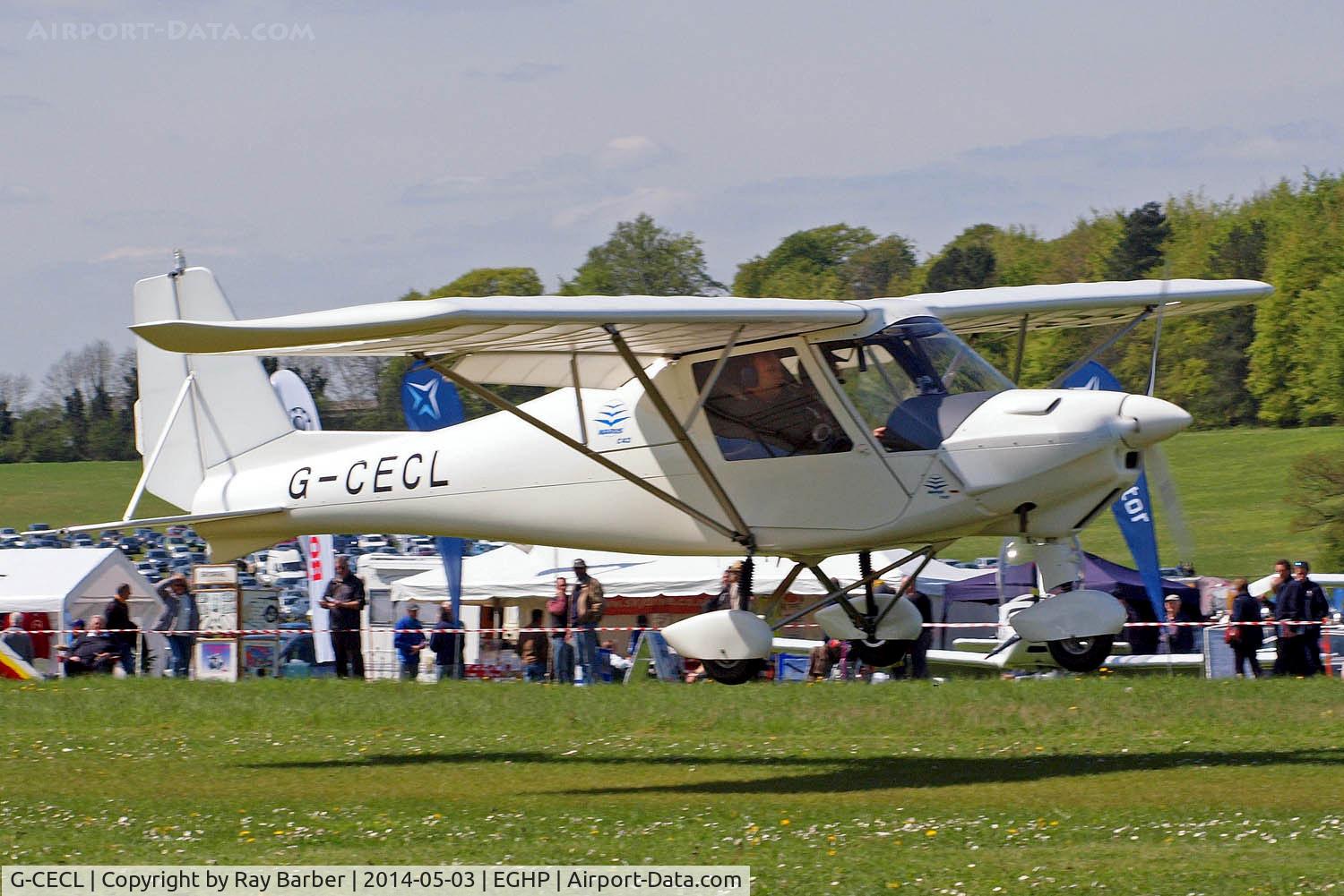 G-CECL, 2006 Comco Ikarus C42 FB80 C/N 0607-6834, Comco Ikarus C-42 Cyclone FB80 [0607-6834] Popham~G 03/05/2014