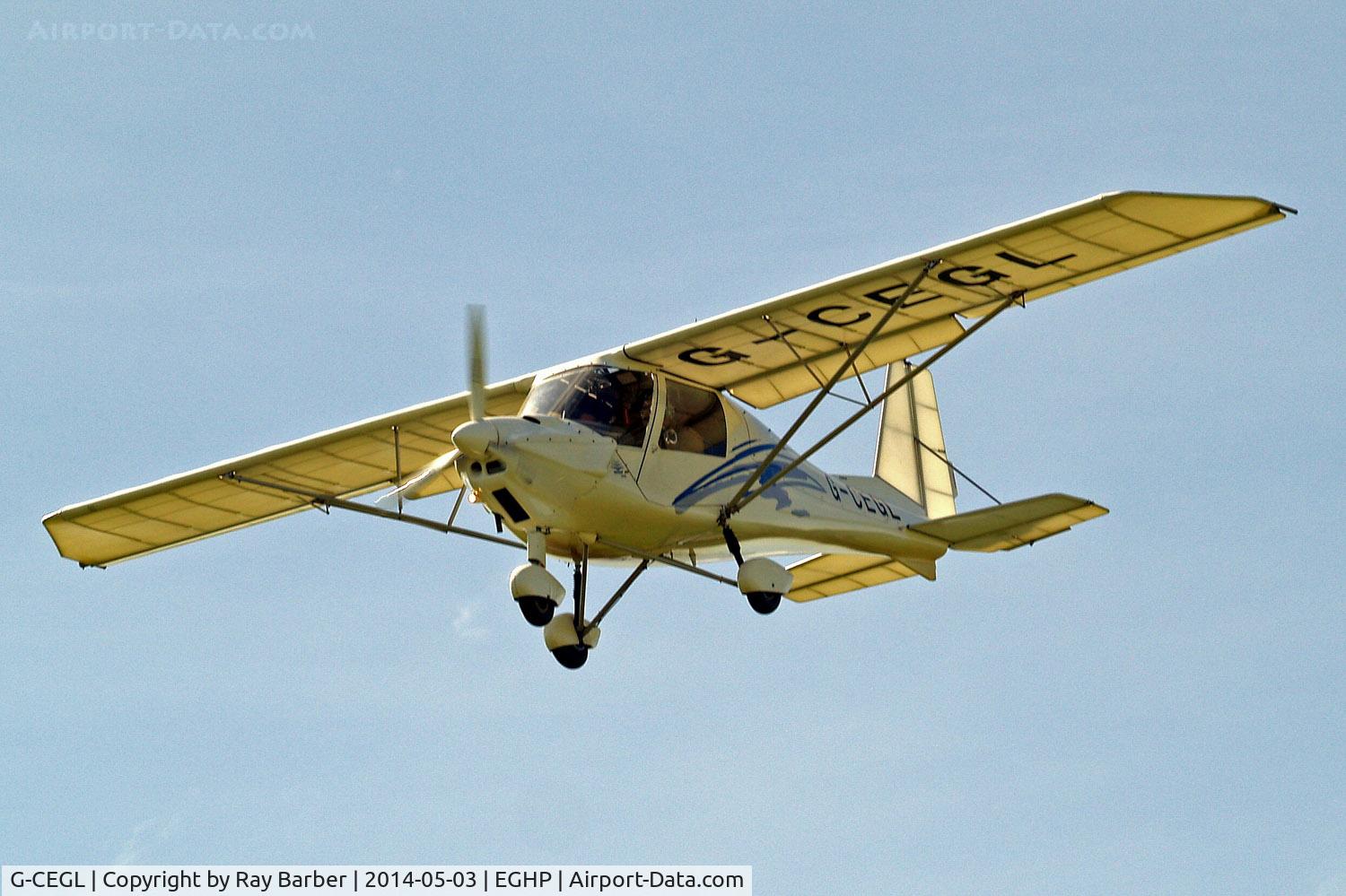 G-CEGL, 2006 Comco Ikarus C42 FB80 C/N 0609-6848, Comco Ikarus C-42 Cyclone FB80 [0609-6848] Popham~G 03/05/2014
