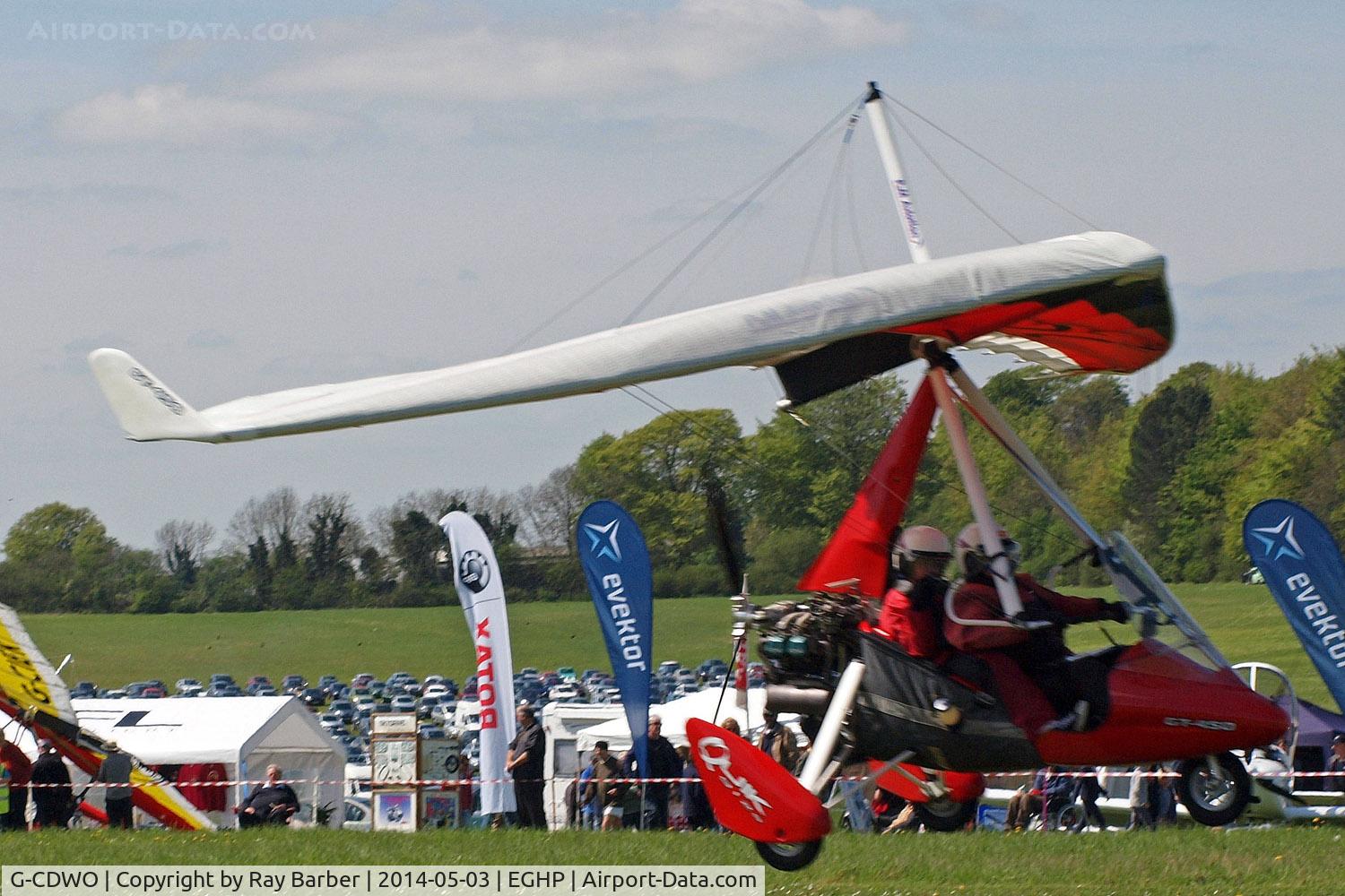 G-CDWO, 2006 P&M Aviation Quik GT450 C/N 8175, P & M Aviation Quik GT450 [8175] Popham~G 03/05/2014