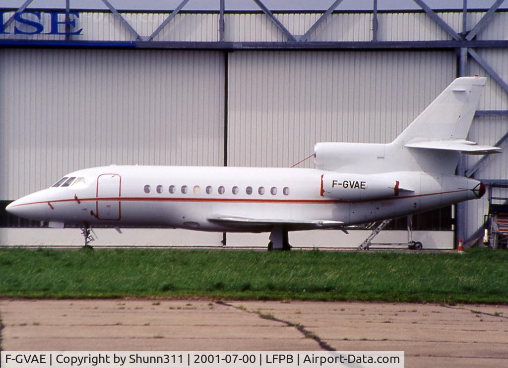 F-GVAE, 1990 Dassault Falcon 900 C/N 86, Parked...