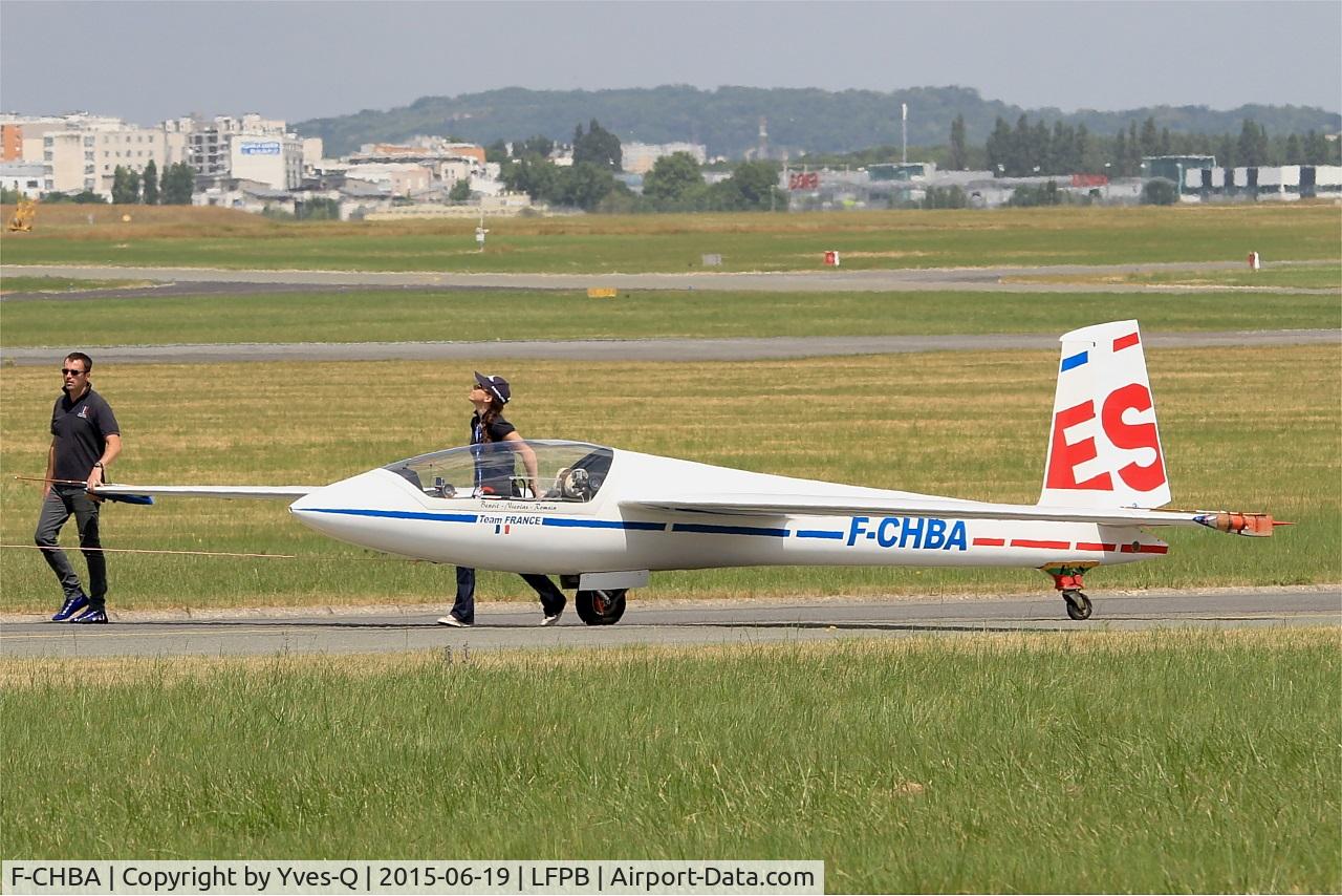 F-CHBA, Marganski Swift S-1 C/N 108, Marganski Swift S-1, Taxiing to parking area, Paris-Le Bourget (LFPB-LBG) Air show 2015