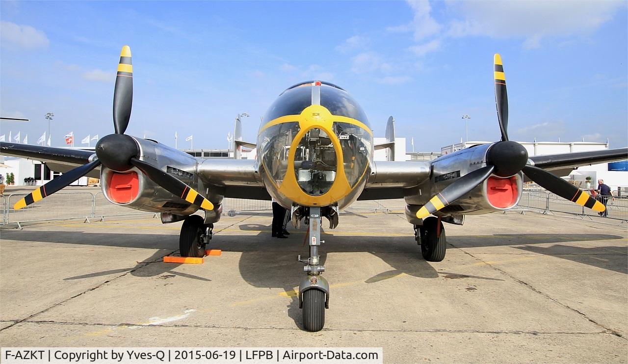 F-AZKT, 1954 Dassault MD-311 Flamant C/N 260, Dassault MD-311 Flamant, Displayed at Paris-Le Bourget (LFPB-LBG) Air show 2015