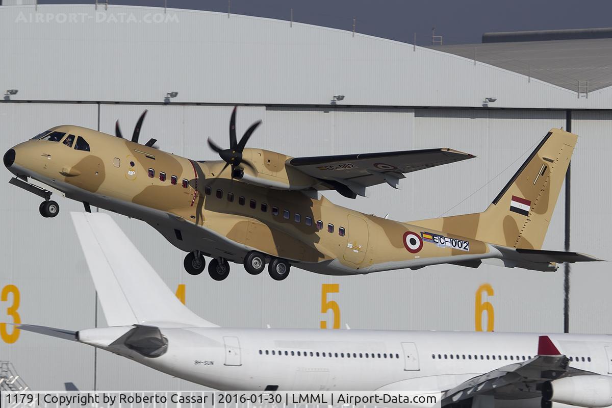 1179, 2015 CASA C-295M C/N S-144, Runway 23