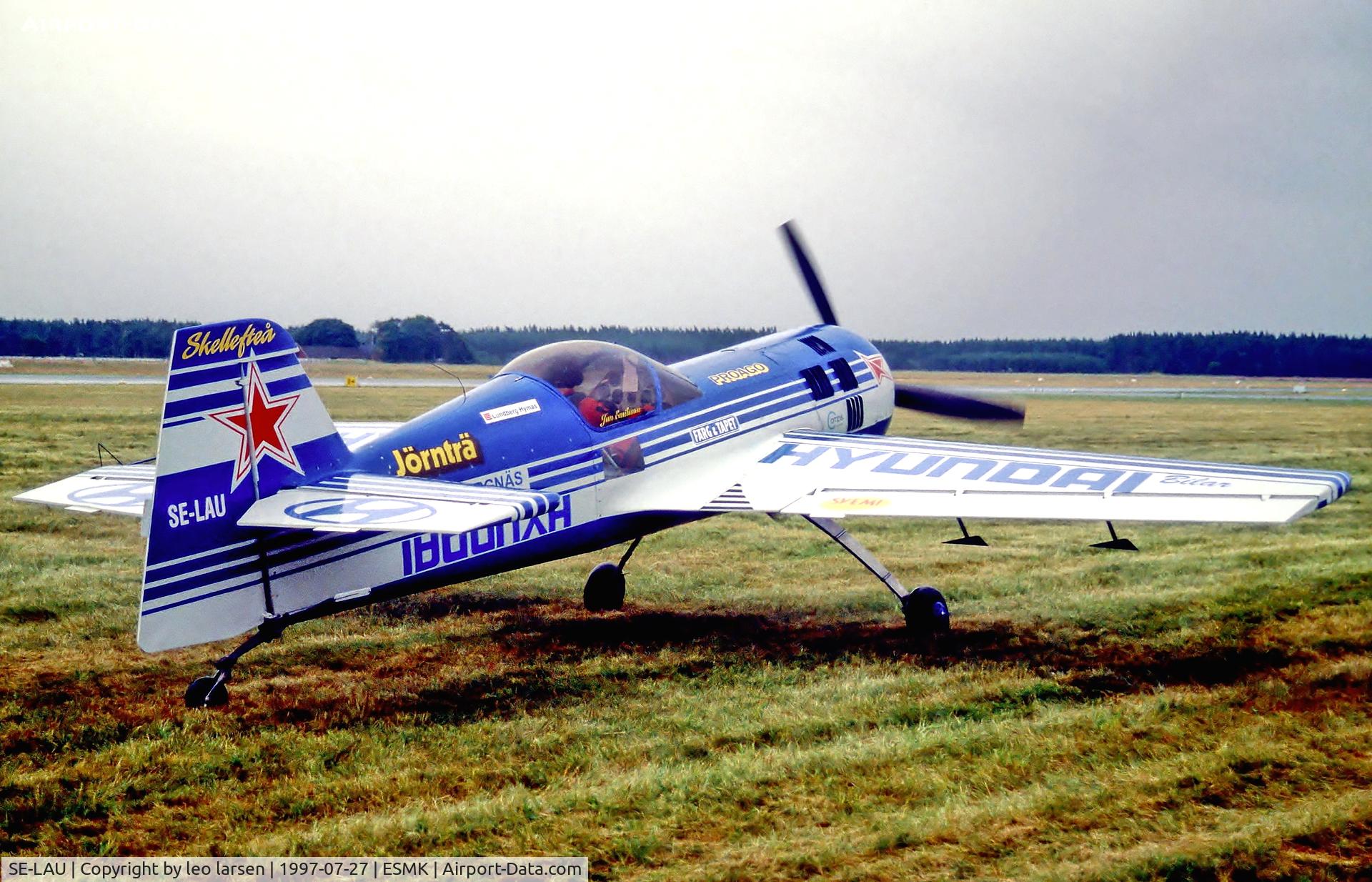 SE-LAU, 1988 Sukhoi Su-26M C/N 011, KID Kristianstad 27.7.97