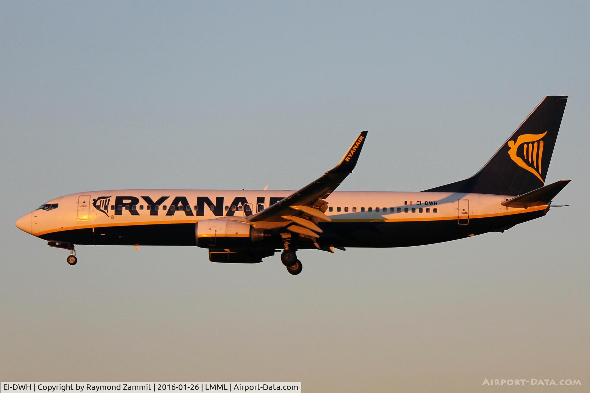EI-DWH, 2007 Boeing 737-8AS C/N 33637, B737-800 EI-DWH Ryanair