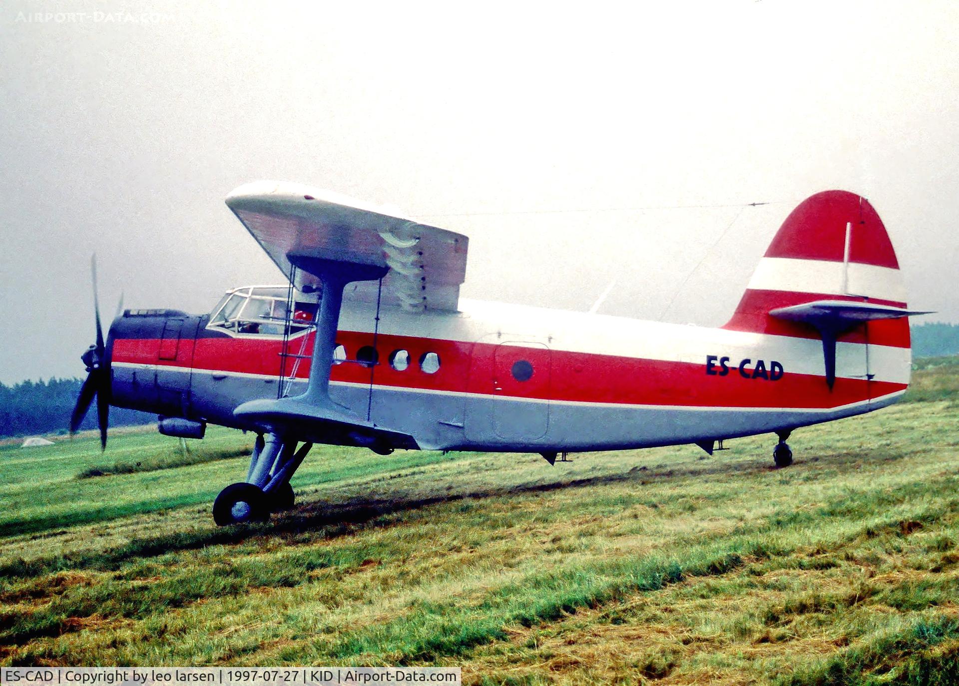 ES-CAD, 1982 Antonov (PZL-Mielec) An-2R C/N 1G194-36, KID Kristianstad 27.7.97