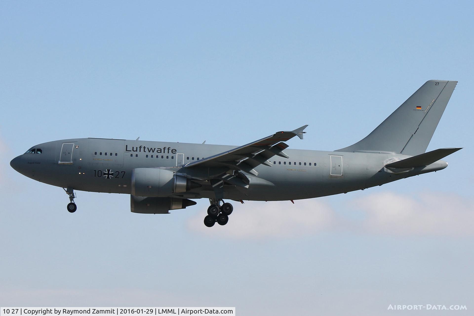 10 27, 1989 Airbus A310-304/MRTT C/N 523, A310 MRTT 10+27 German Air Force