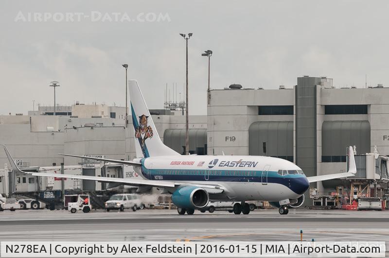 N278EA, 1998 Boeing 737-7L9 C/N 28006, Miami
