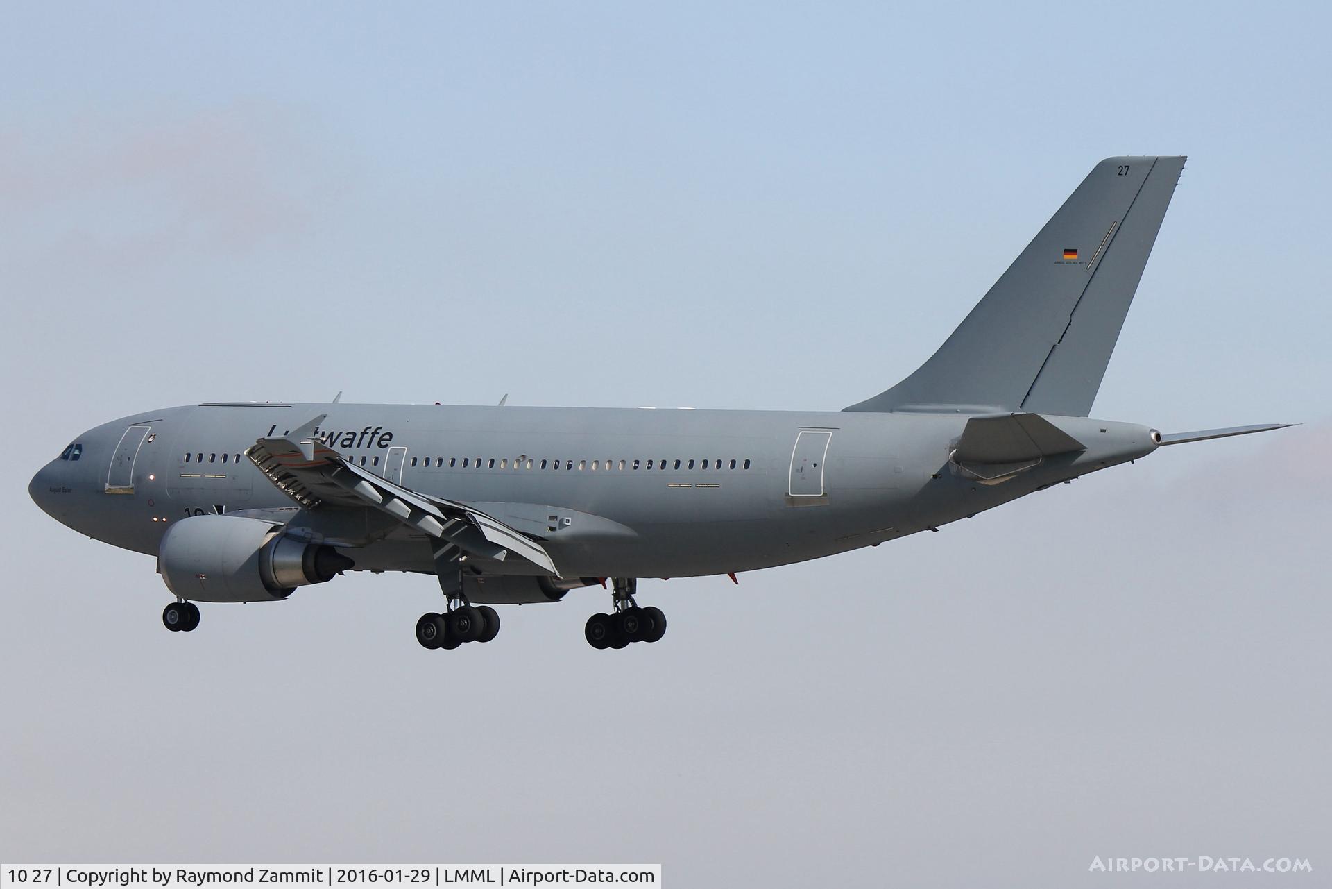 10 27, 1989 Airbus A310-304/MRTT C/N 523, A310 MRTT 10+27 German Air Force