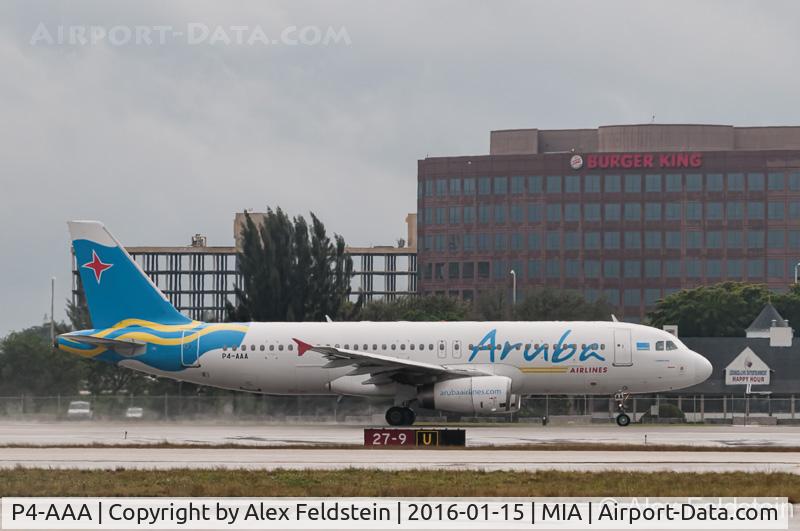 P4-AAA, 1996 Airbus A320-232 C/N 582, Miami