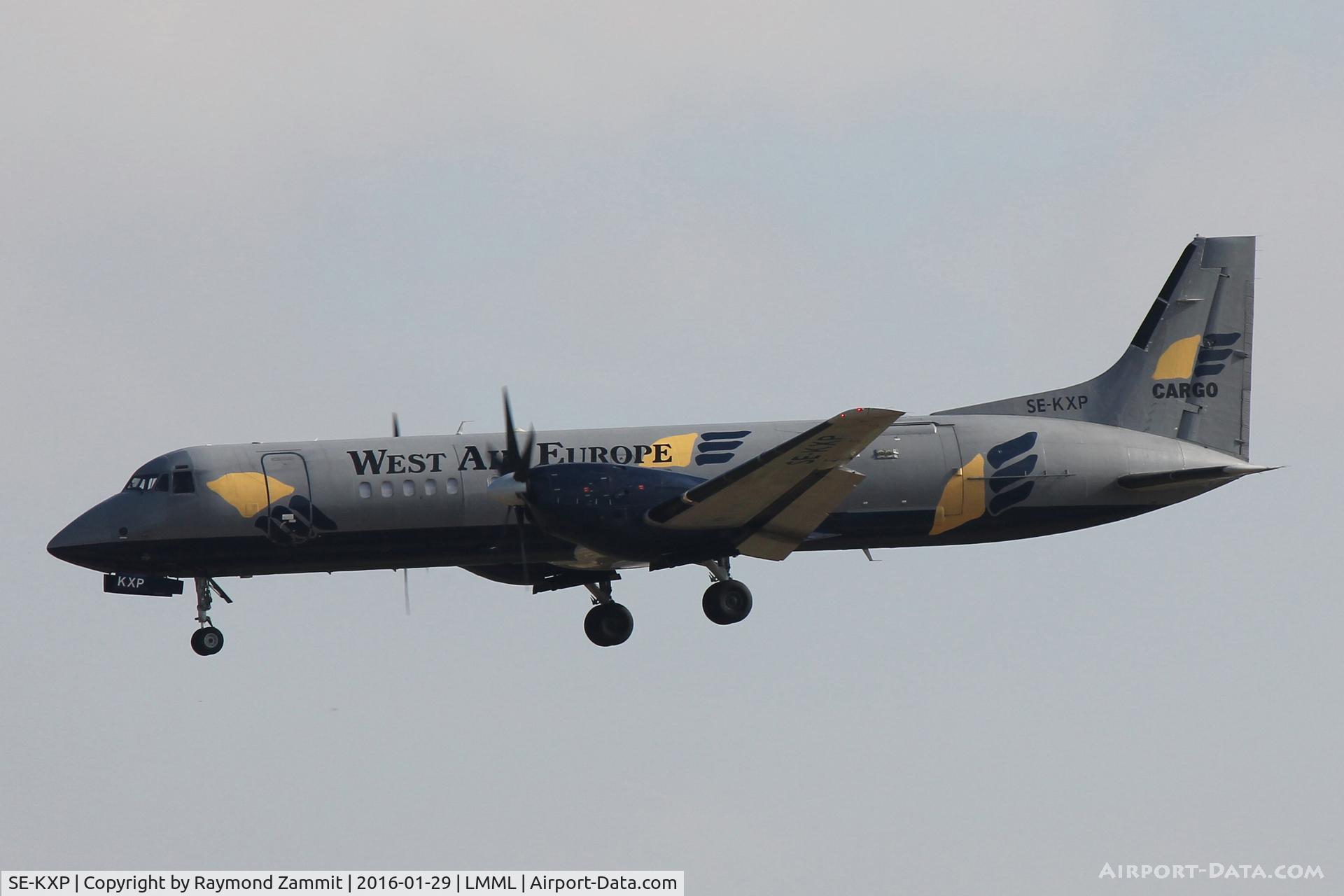 SE-KXP, 1992 British Aerospace ATP(F) C/N 2056, Bae ATP SE-KXP West Air Europe