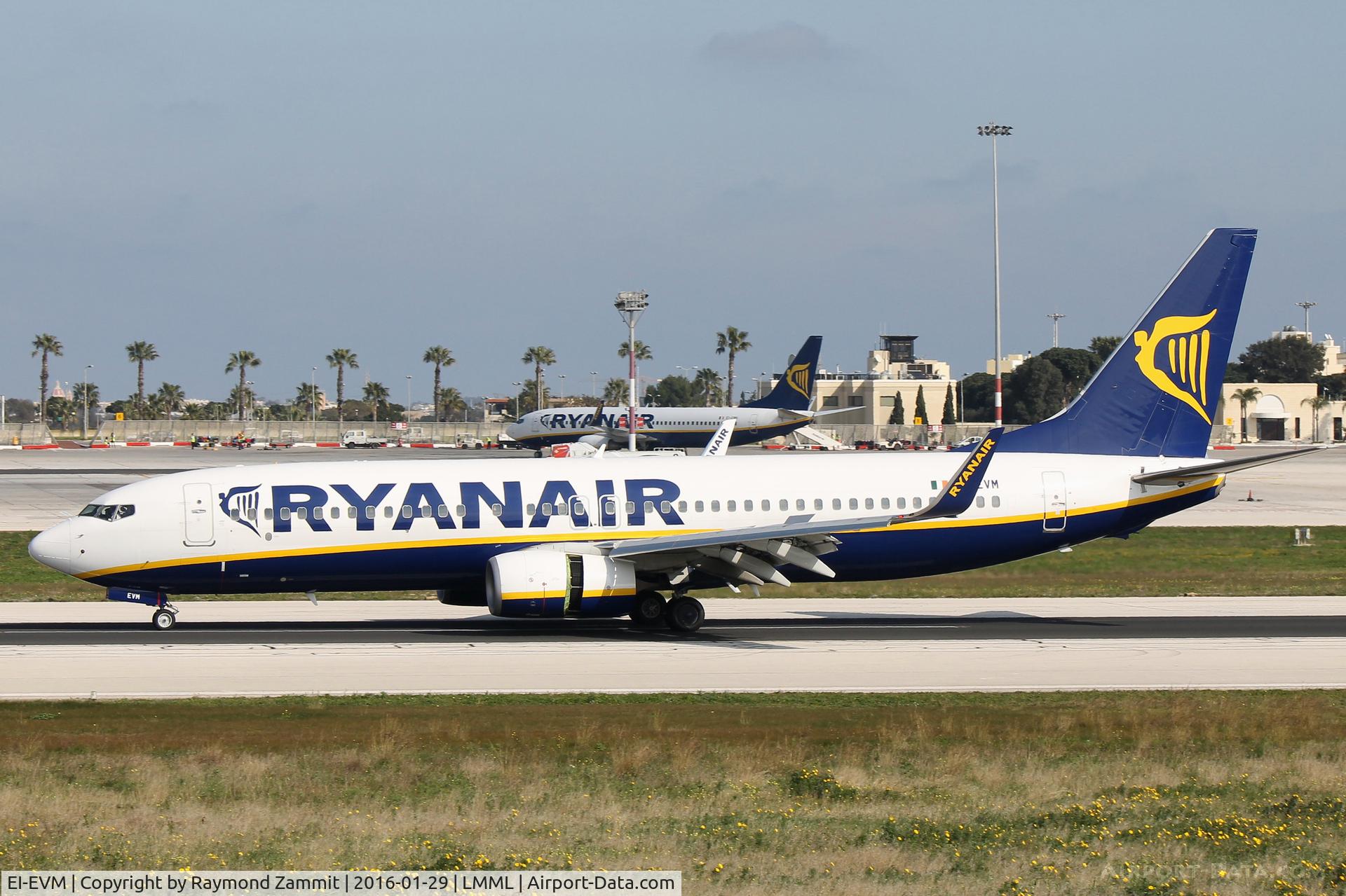 EI-EVM, 2012 Boeing 737-8AS C/N 40296, B737-800 EI-EVM Ryanair
